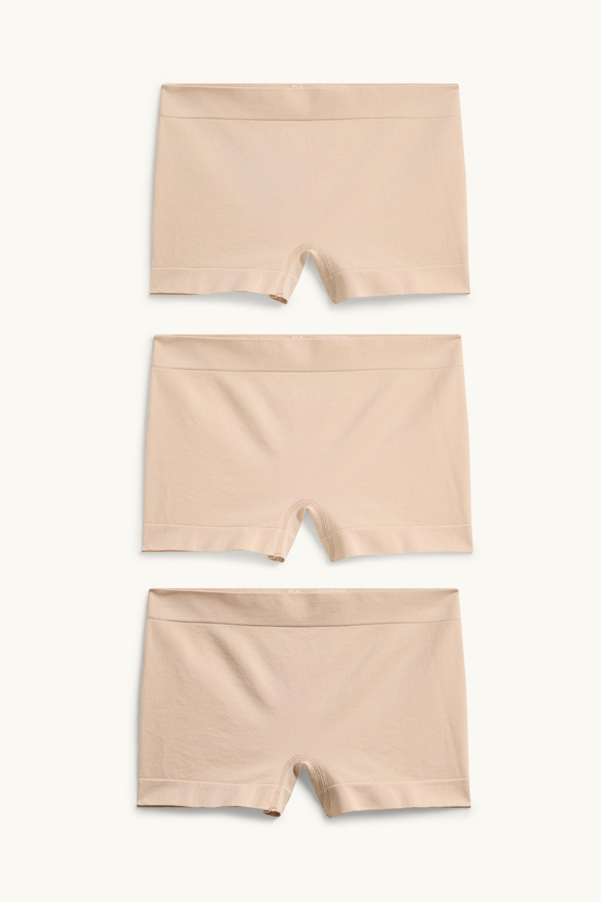 Multipack of 3 - shorts - seamless beige