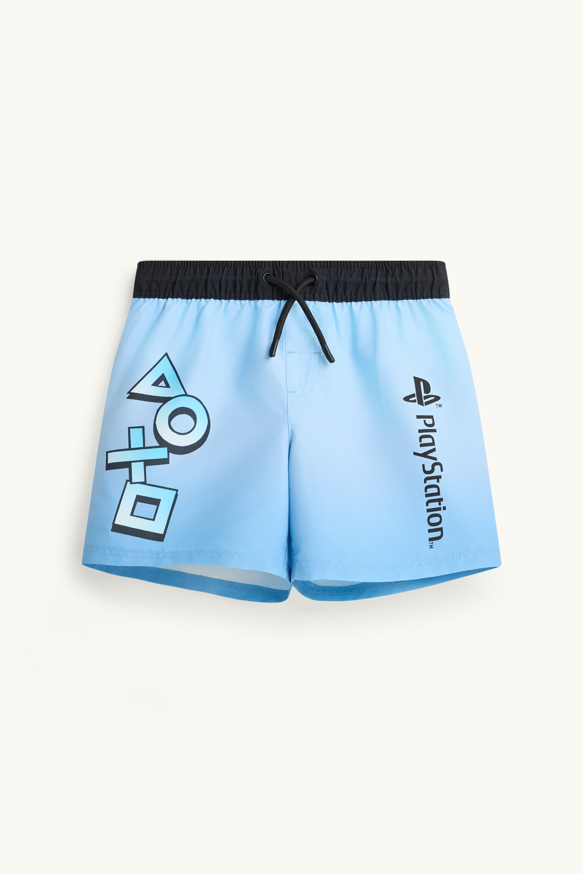 PlayStation - swim shorts light blue