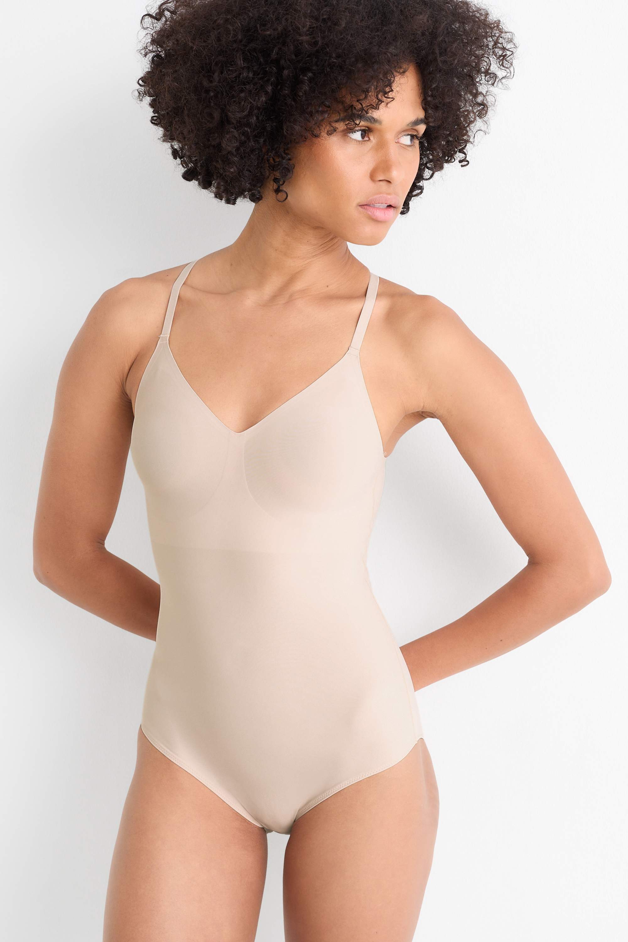 Shaping body - LYCRA® beige (1)