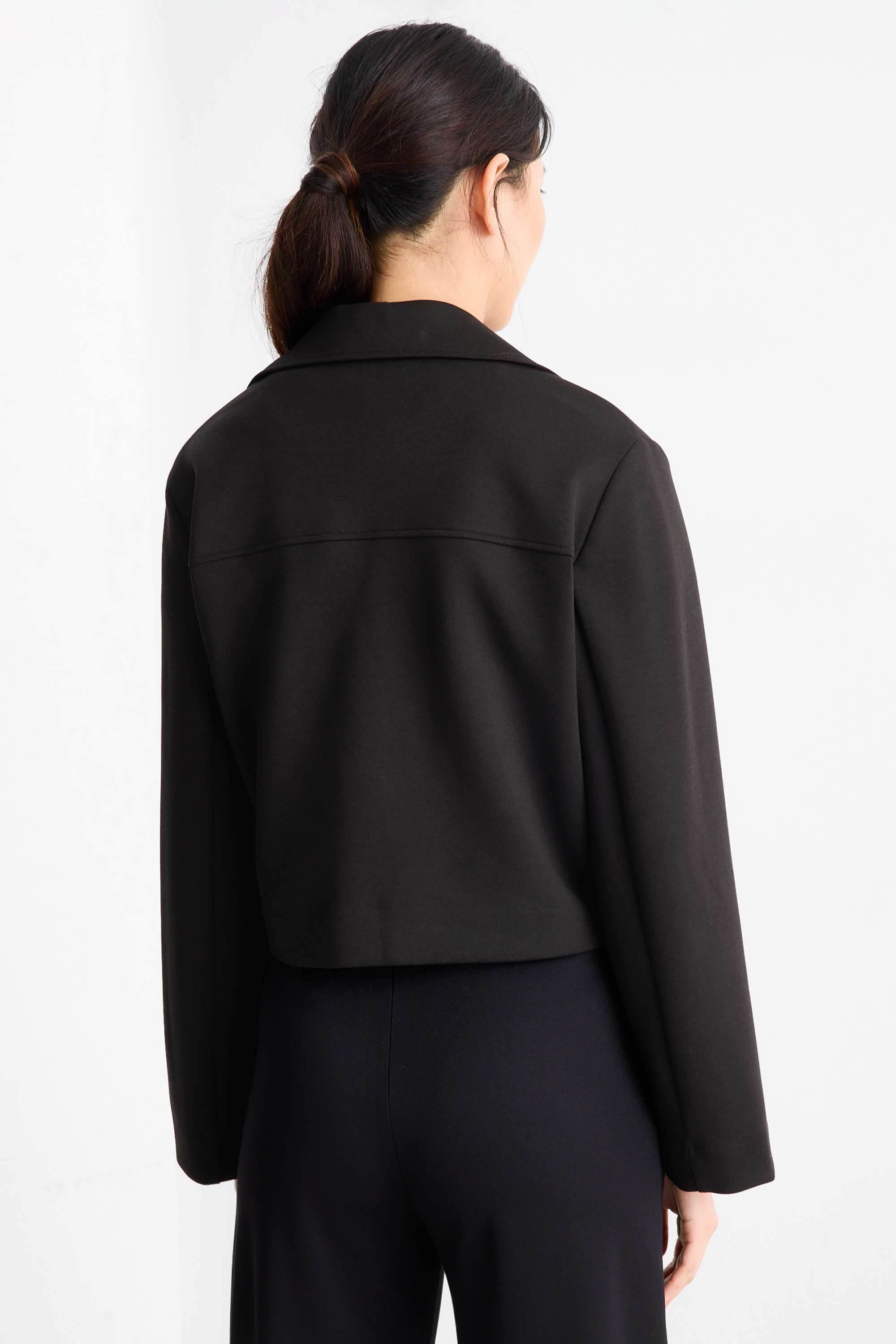 Oversized blazer black