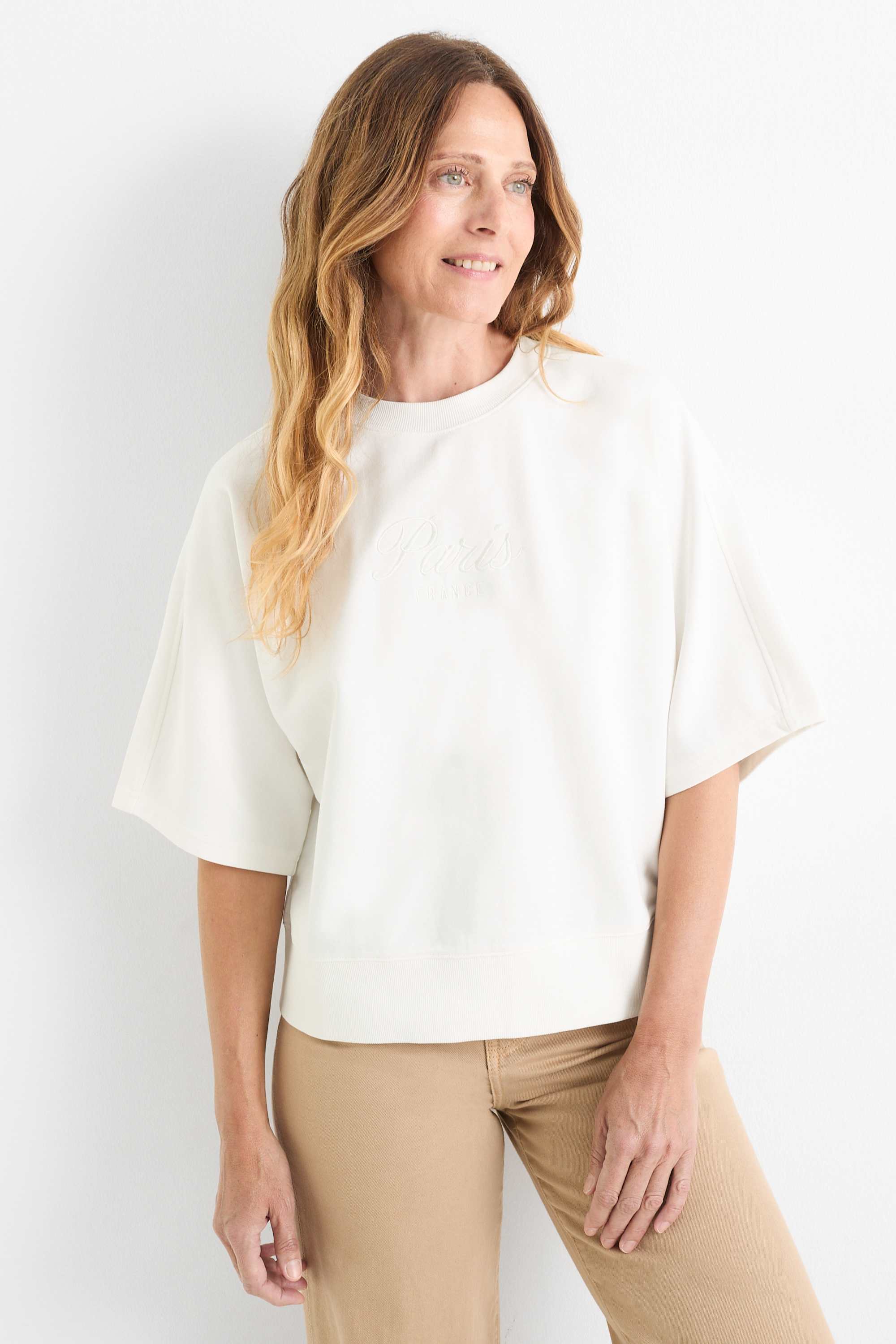 Sweatshirt white