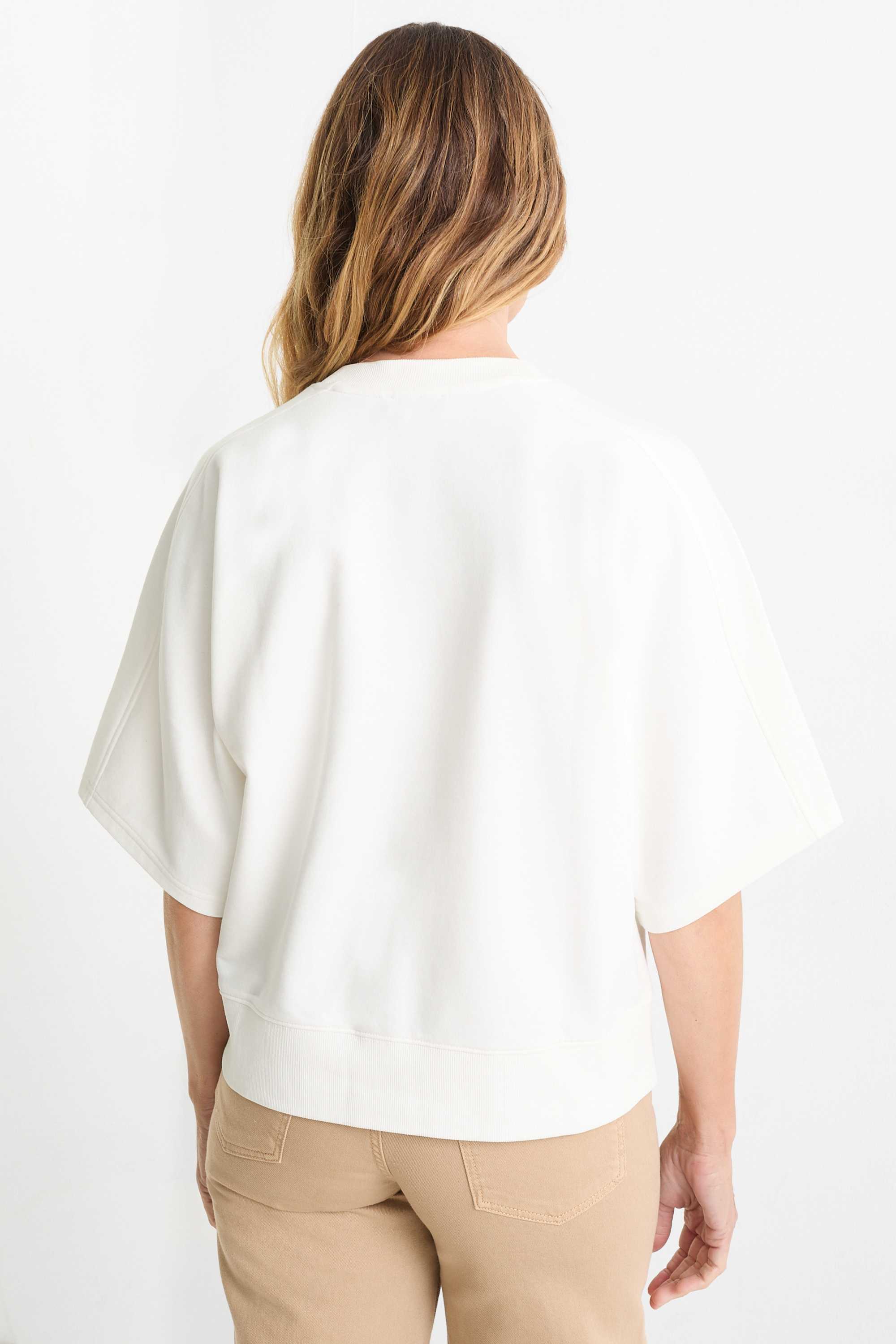 Sweatshirt white