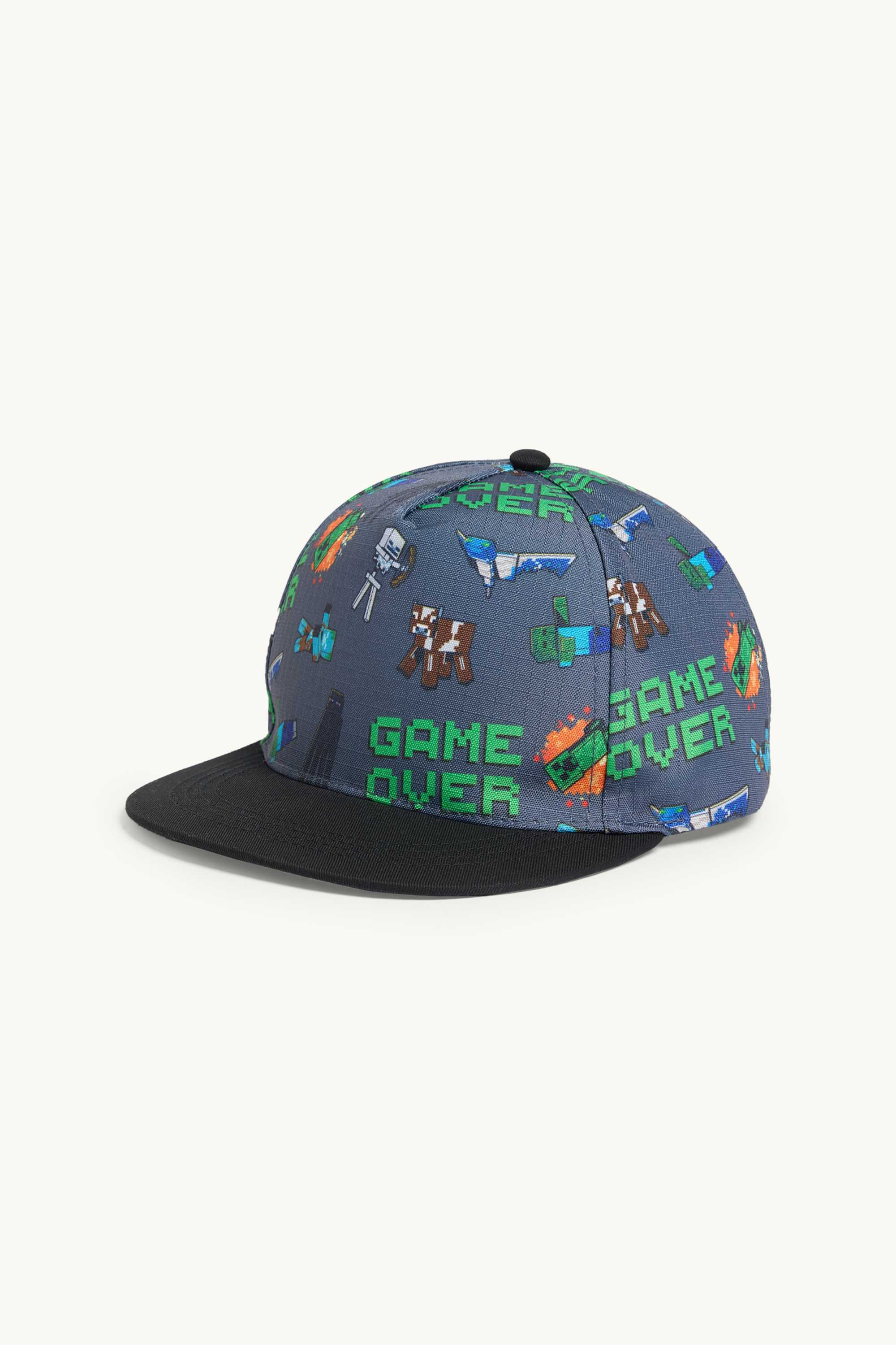 Minecraft - baseball cap gray
