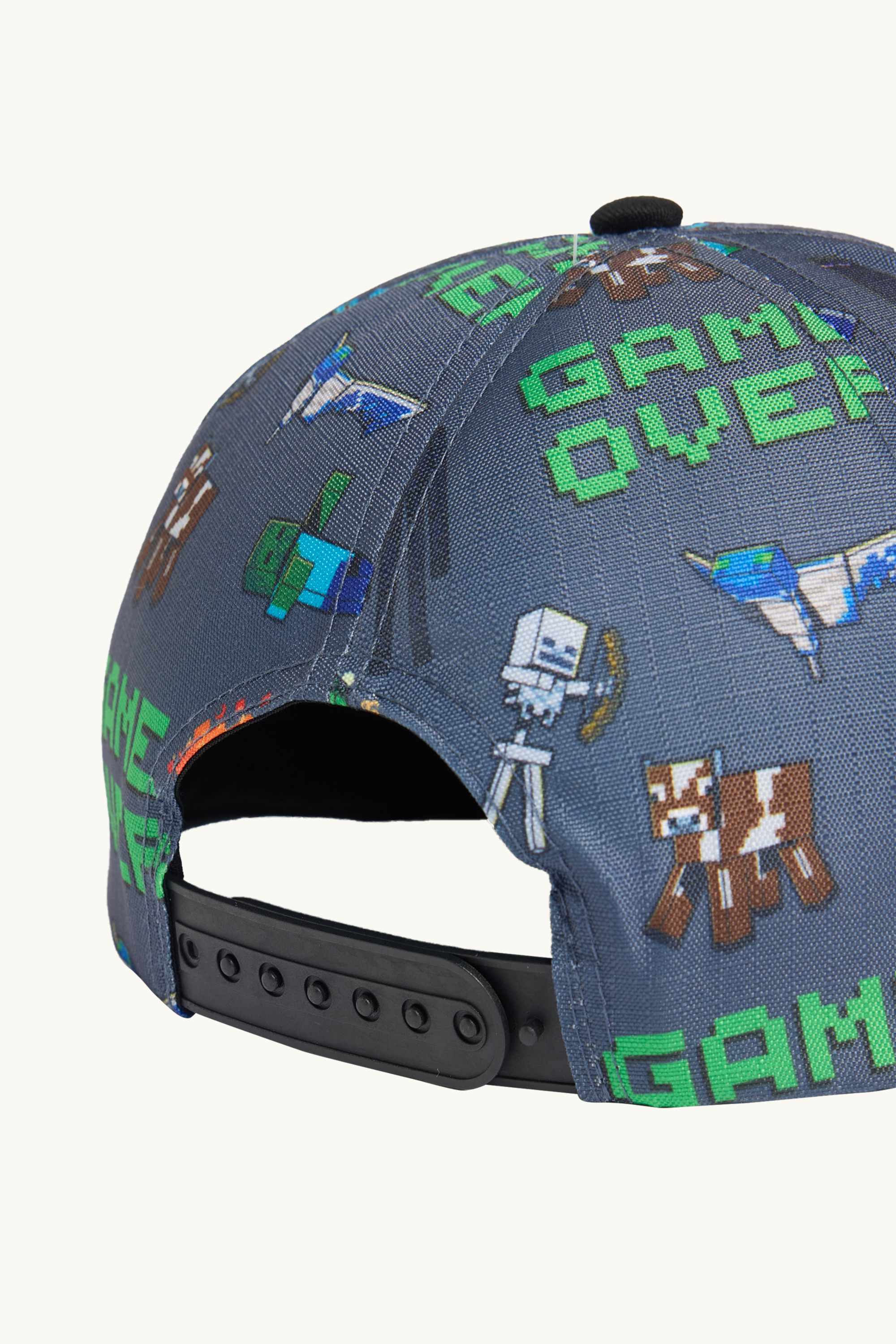 Minecraft - baseball cap gray