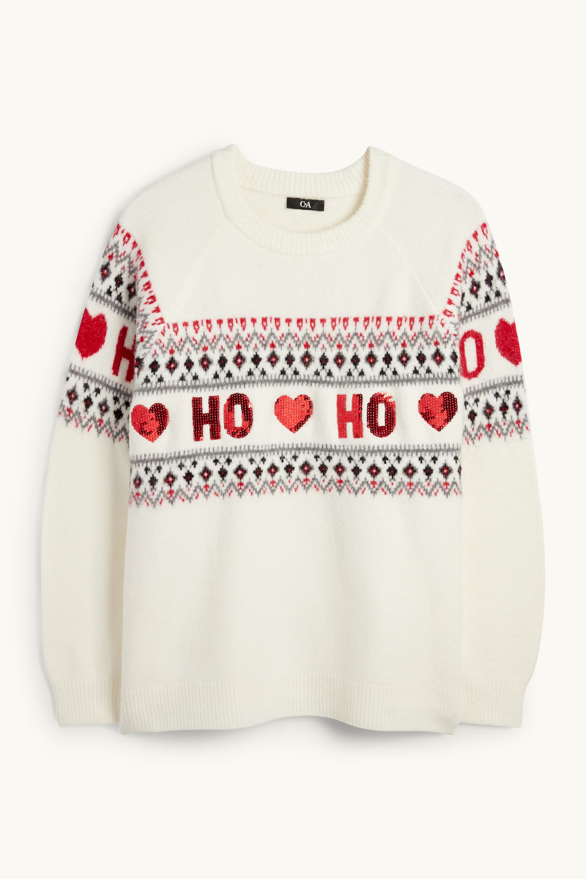 Christmas jumper white