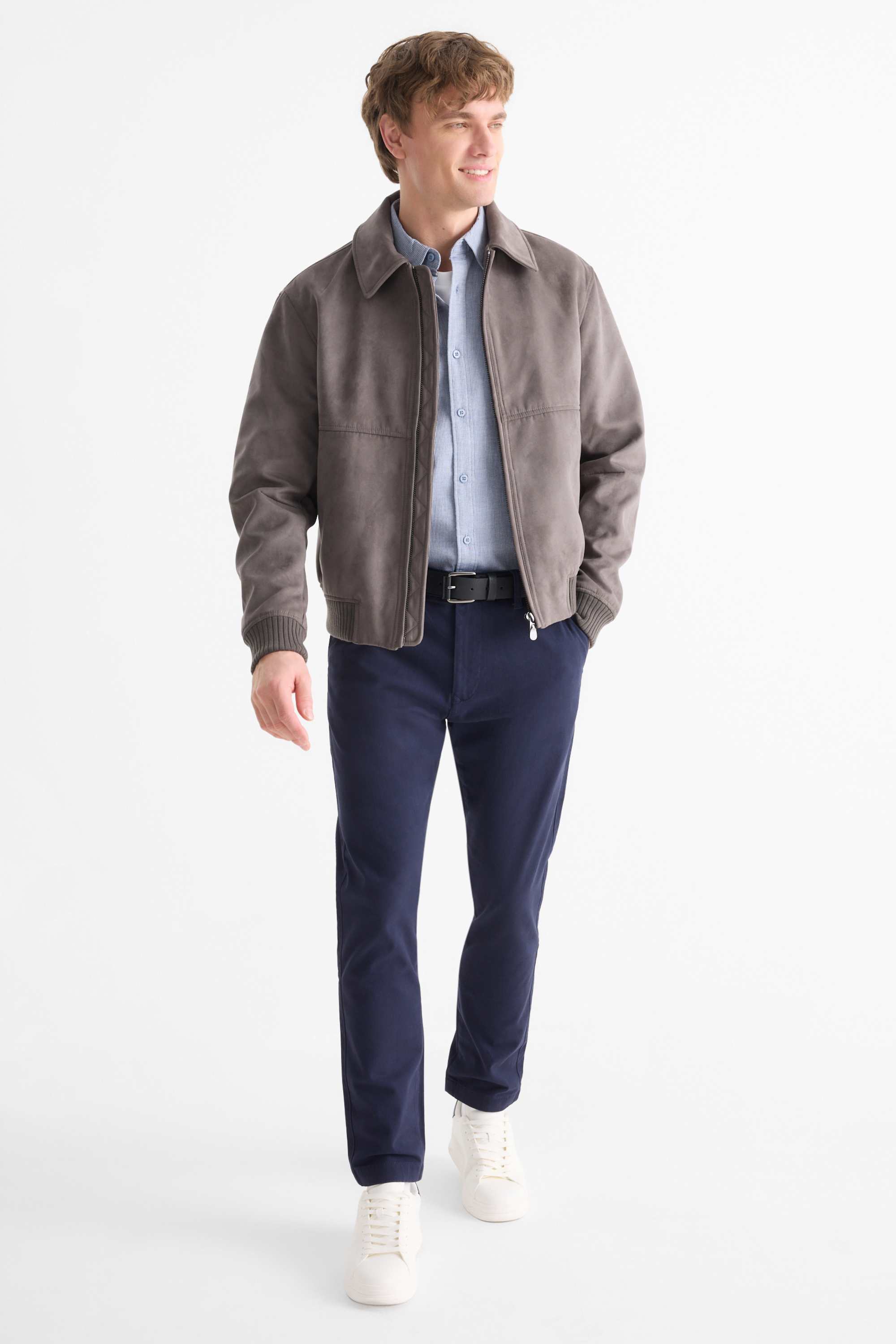Chinos - slim fit dark blue