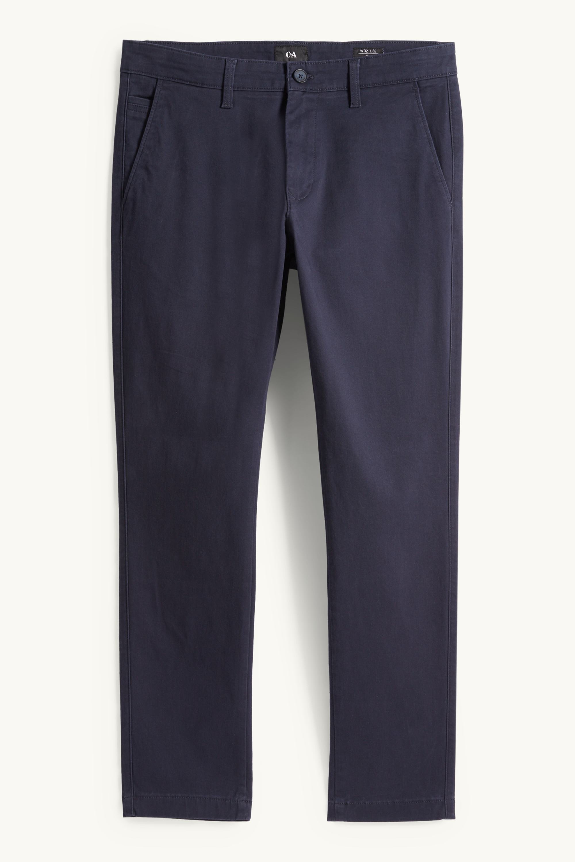 Chinos - slim fit dark blue