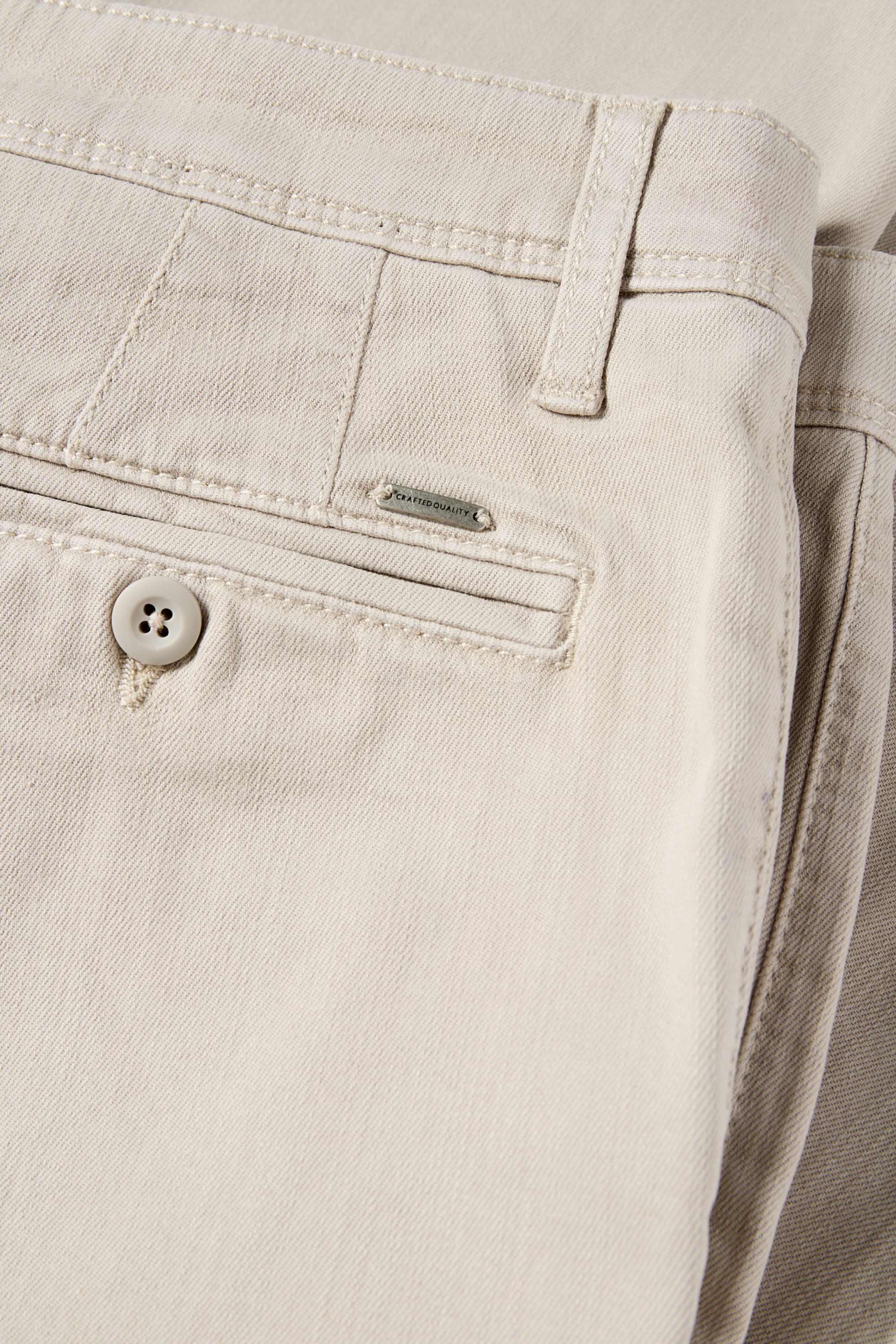 Chinos - slim fit light beige