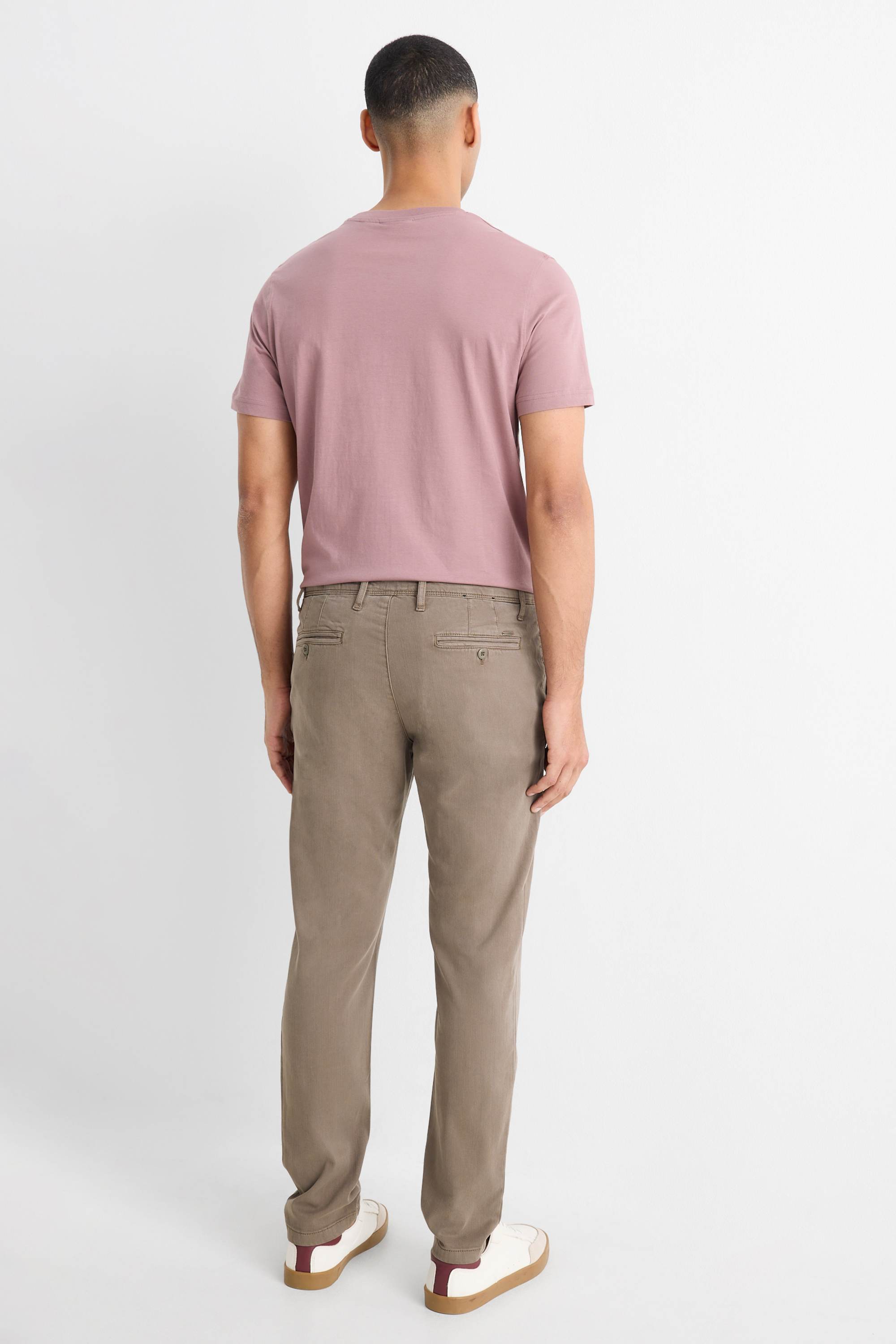 Chinos - slim fit brown