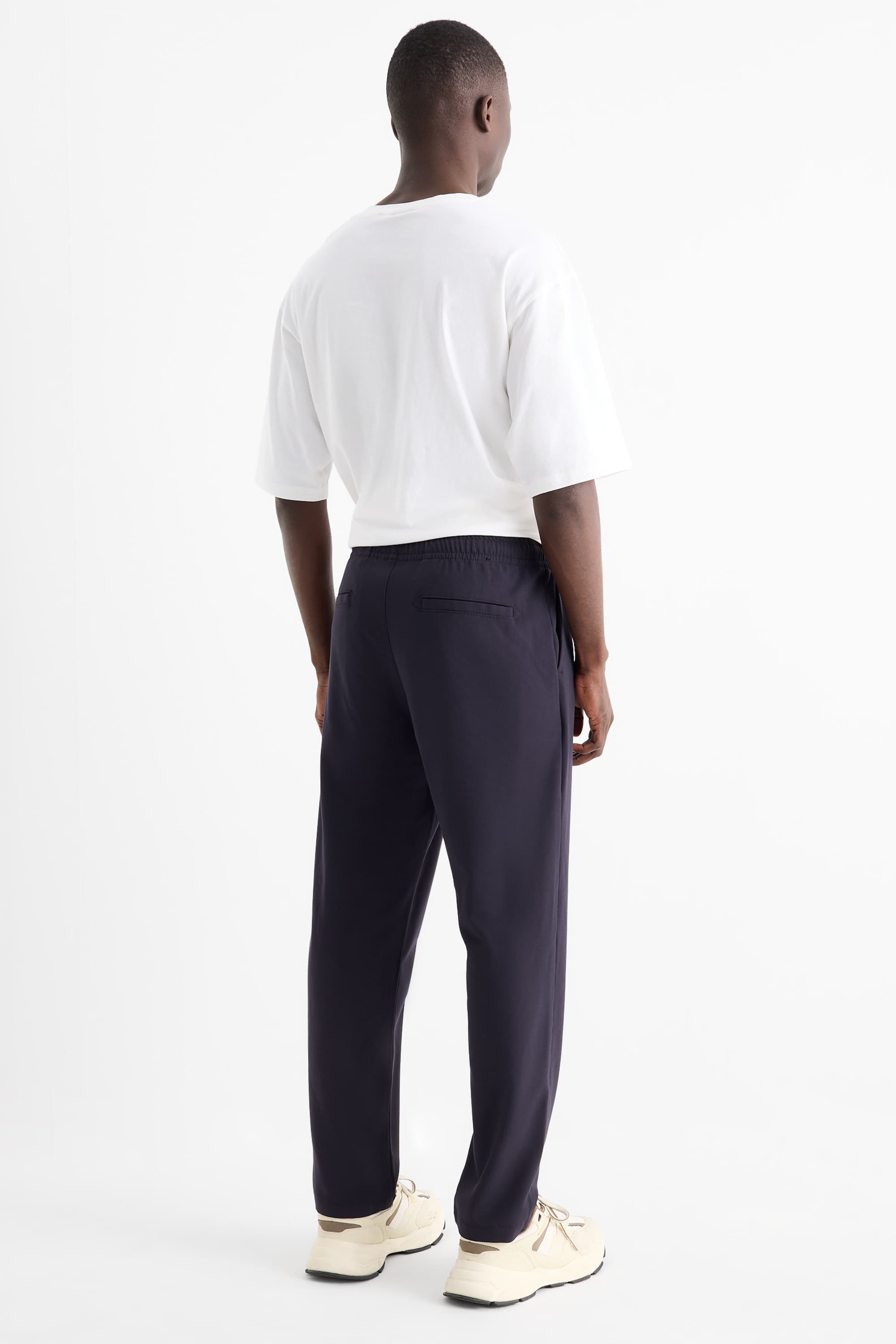 Chinos - tapered fit dark blue