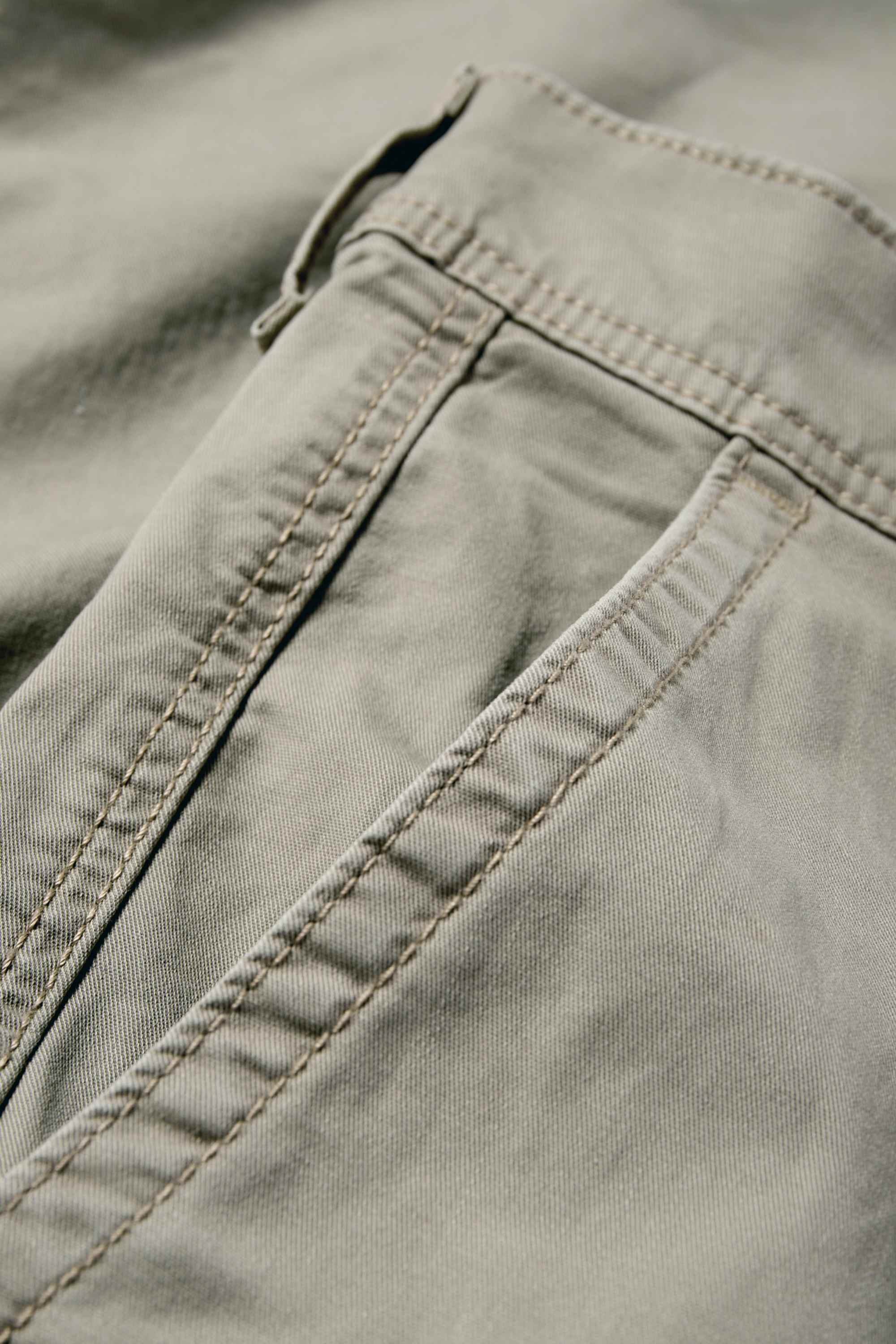 Cargo trousers - tapered fit khaki