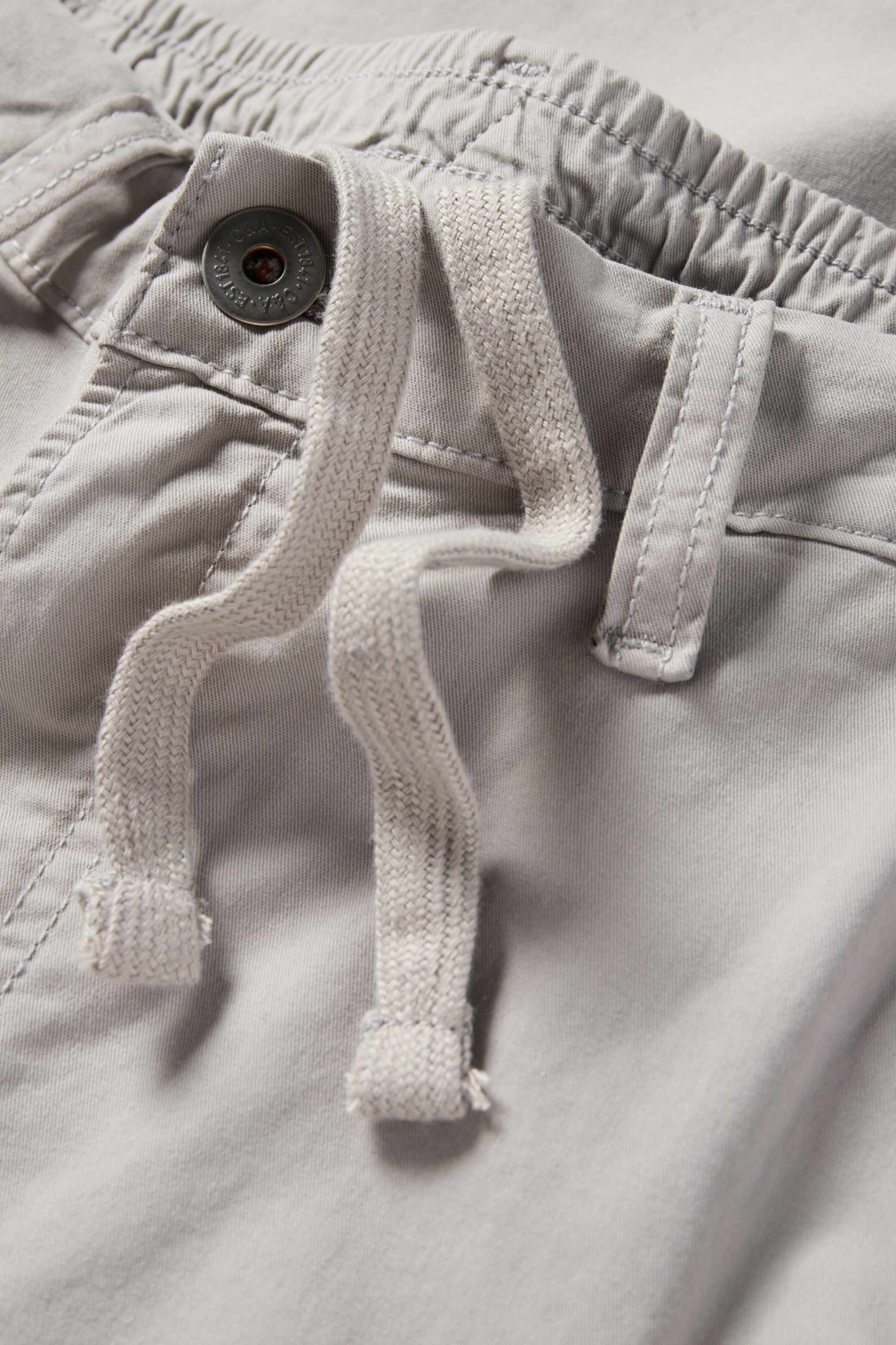 Cargo trousers - relaxed fit light gray