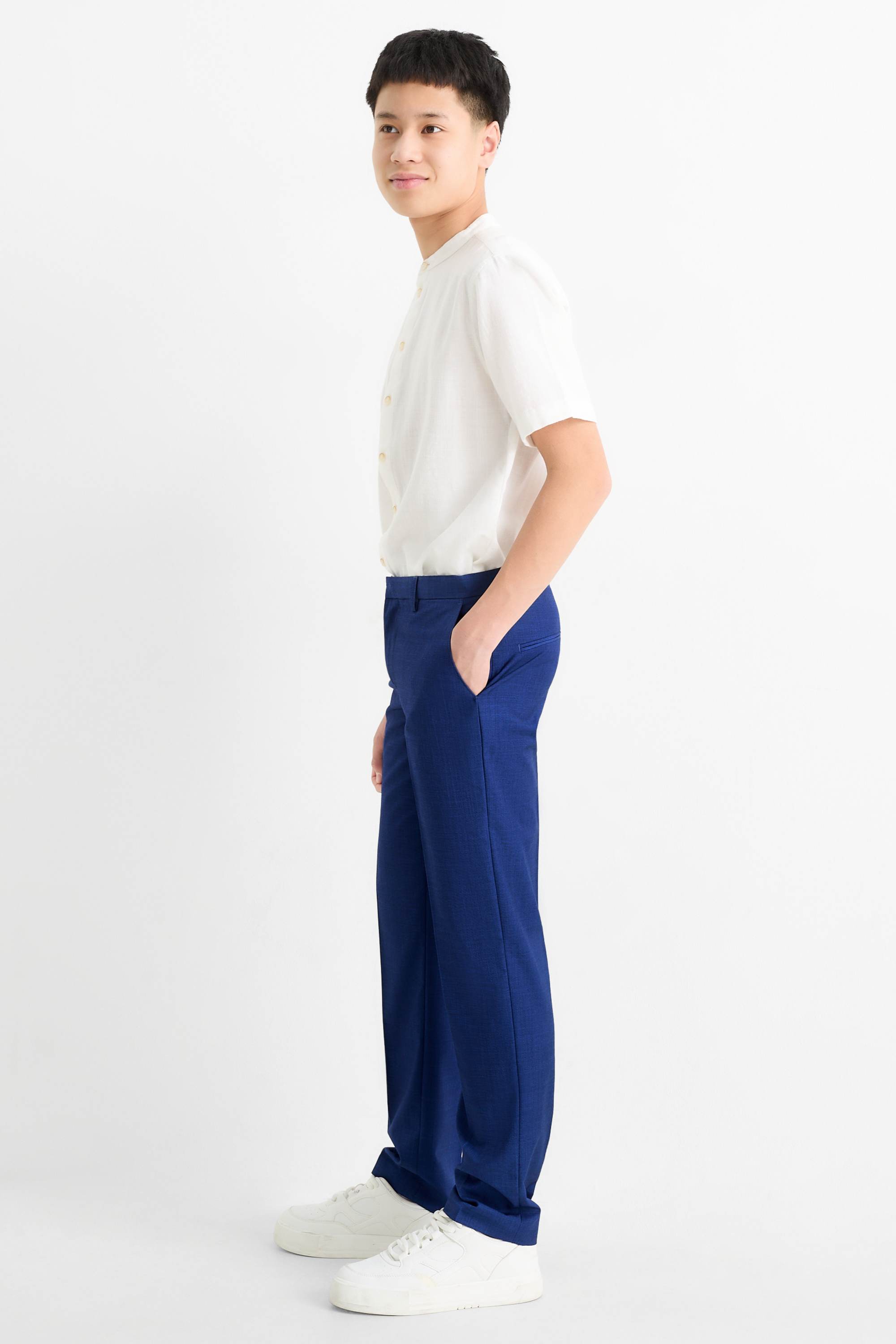 Mix & match suit trousers dark blue