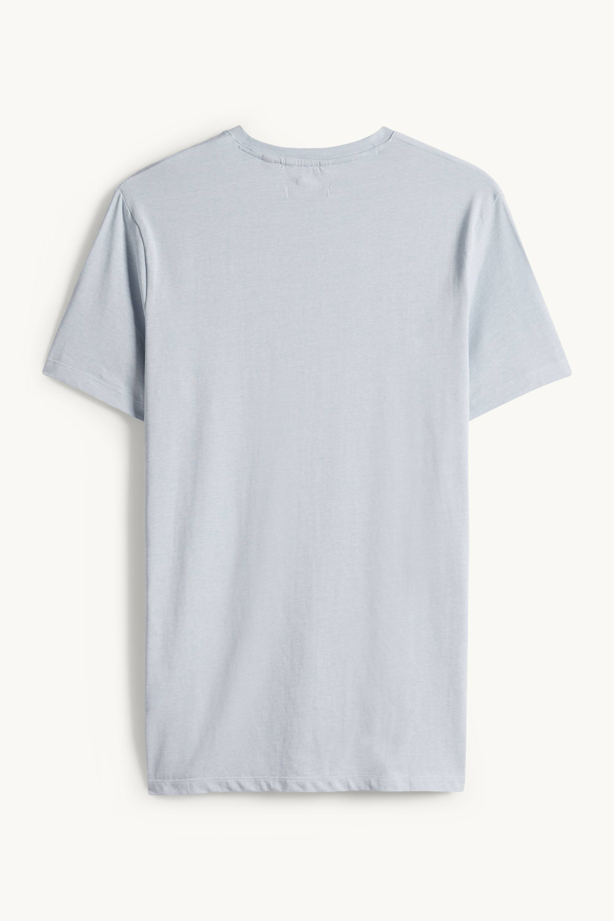 T-shirt - slim fit - Flex light blue