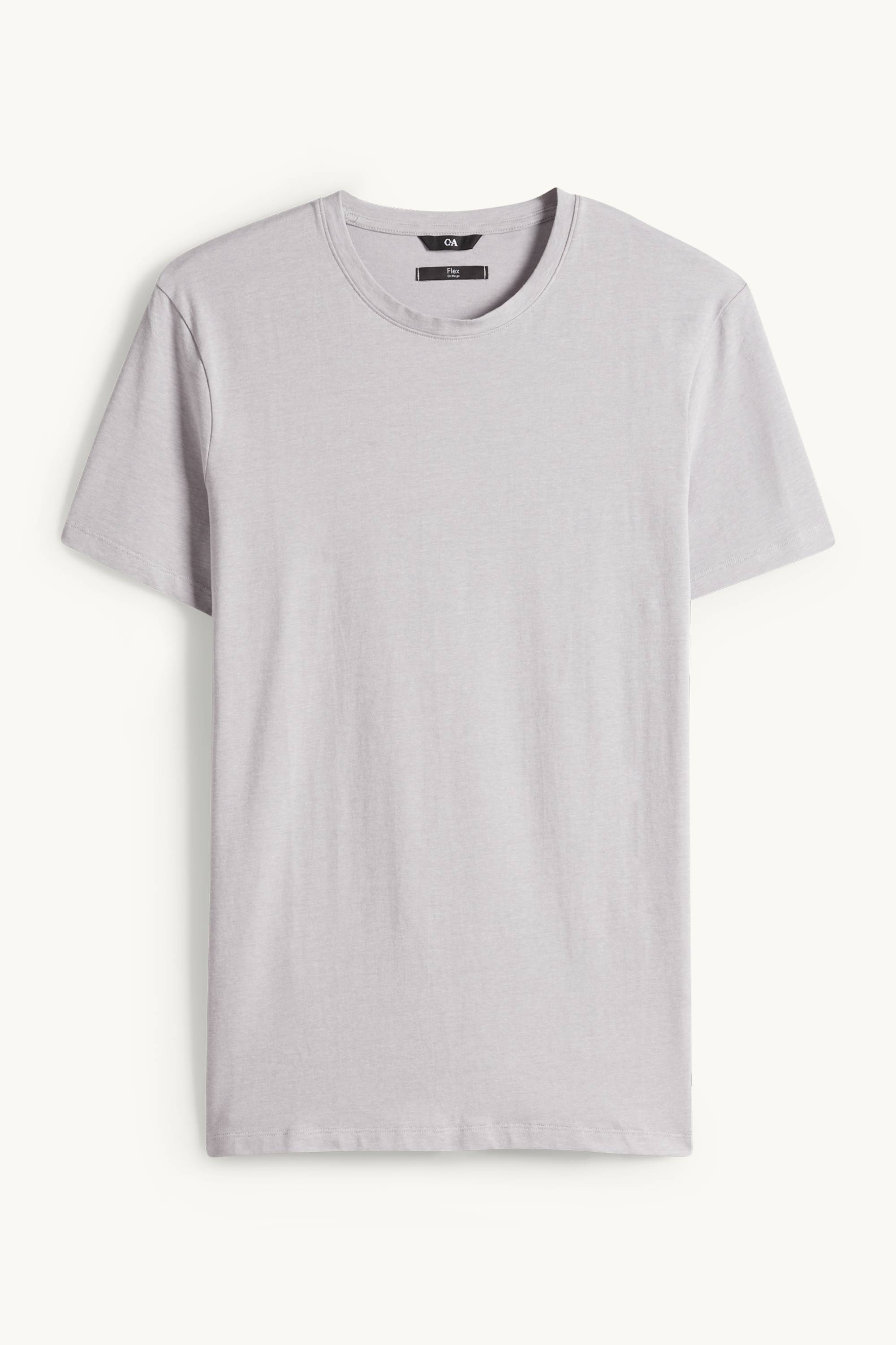 T-shirt - slim fit - Flex light gray (4)