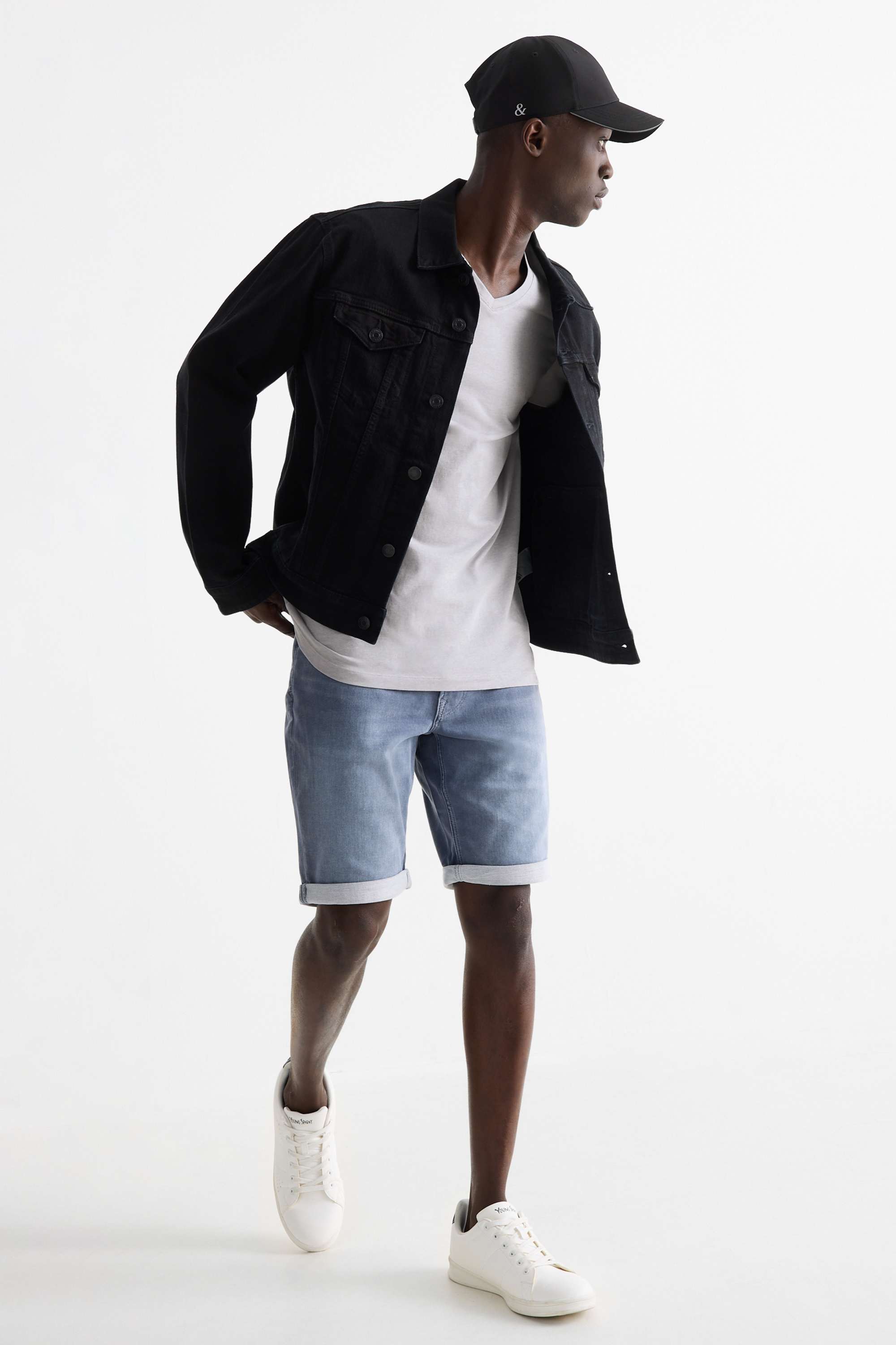 T-shirt - slim fit - Flex gray