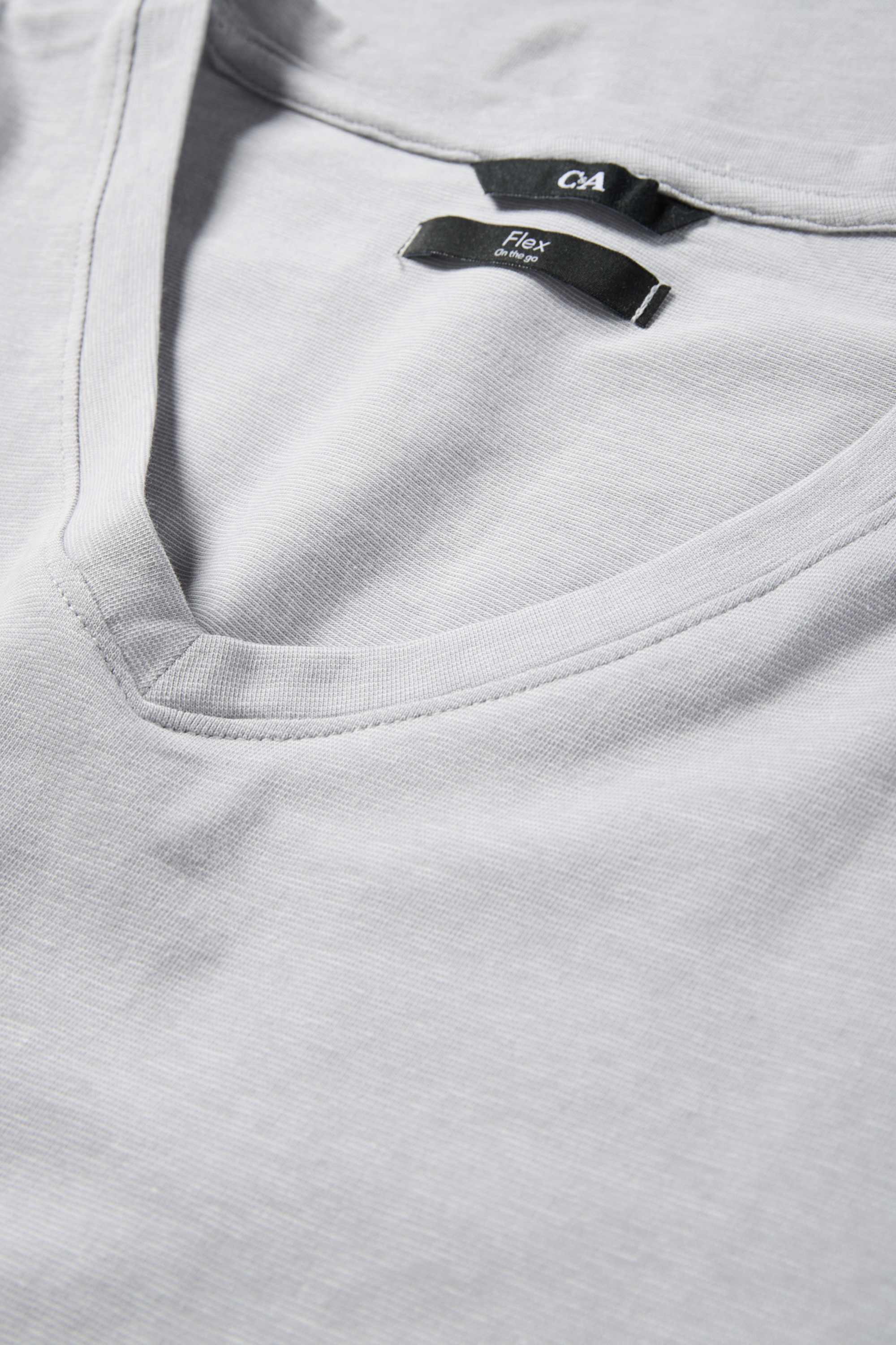 T-shirt - slim fit - Flex gray