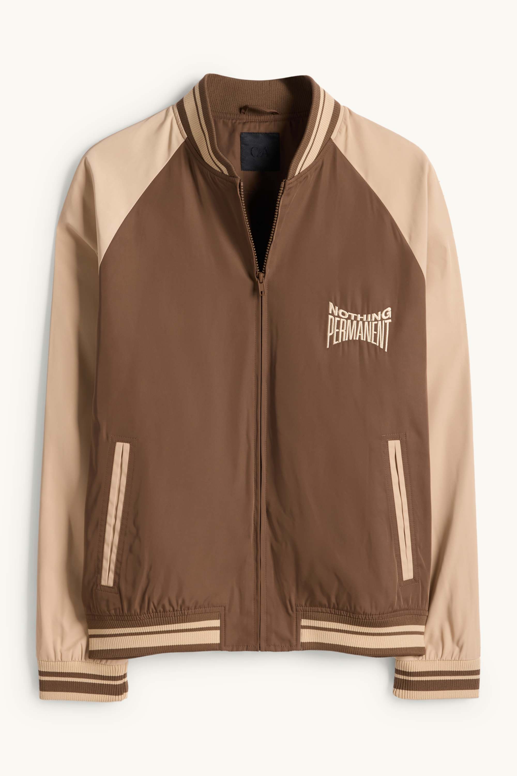 Varsity jacket brown