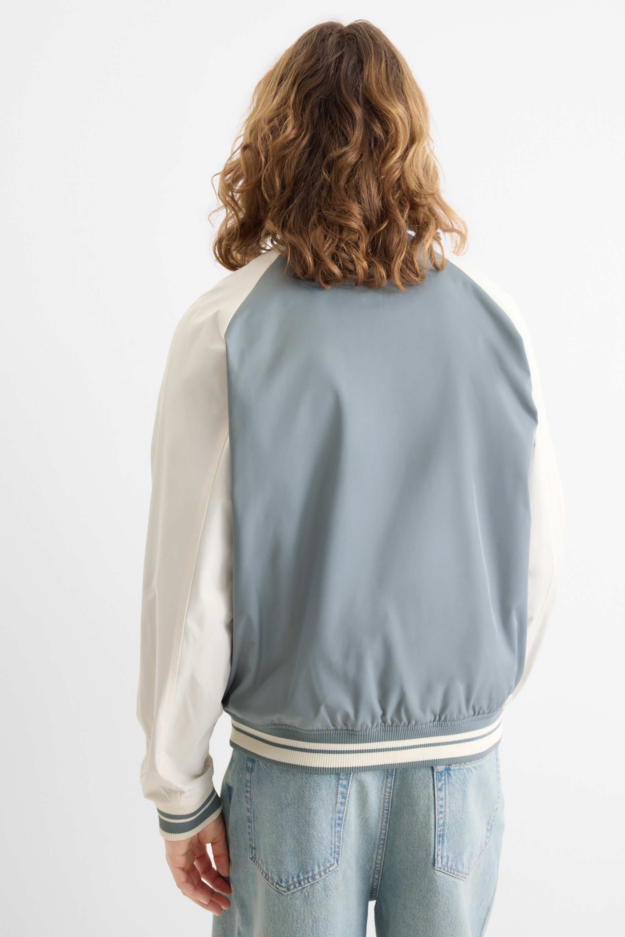 Varsity jacket gray