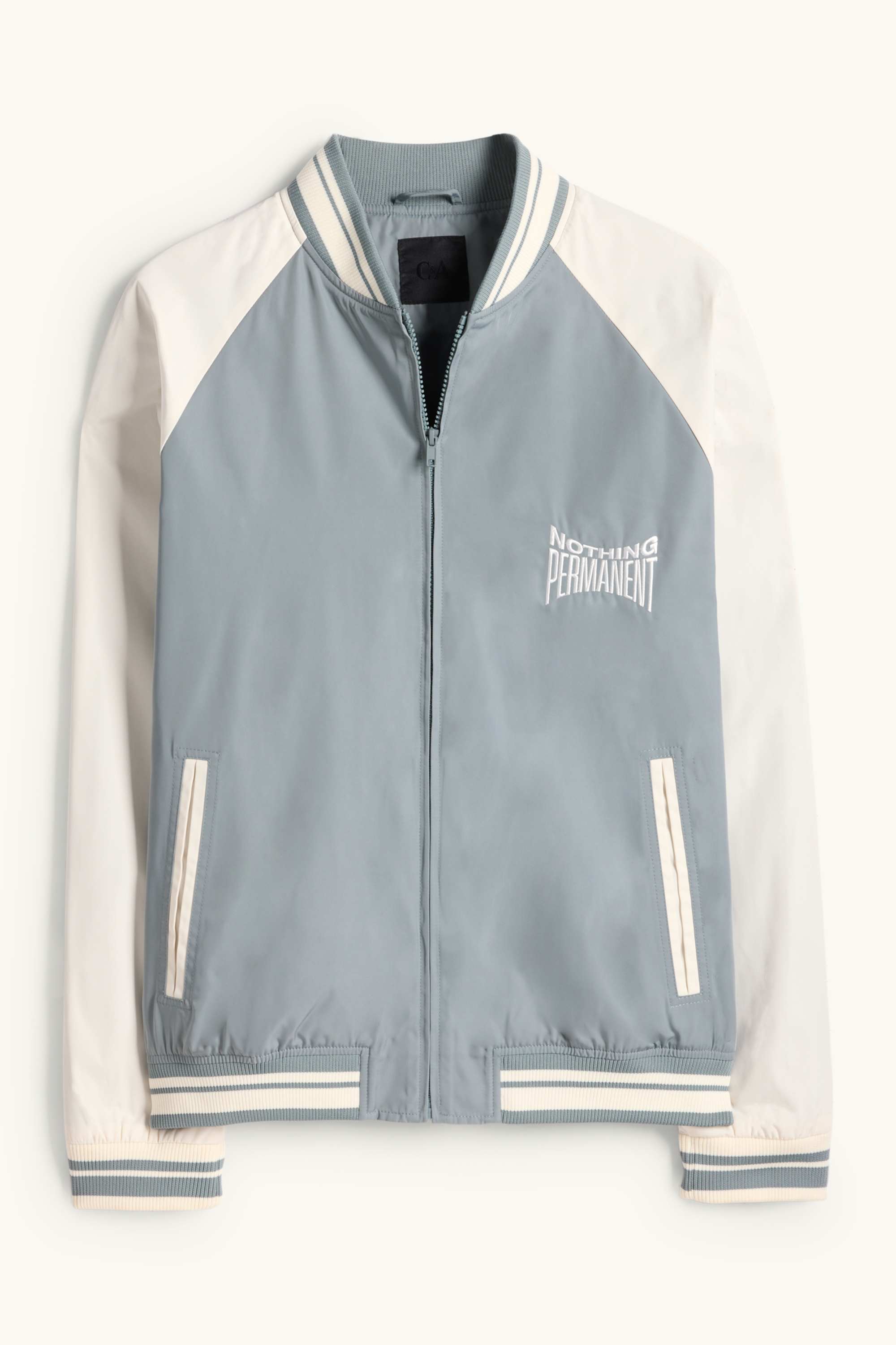 Varsity jacket gray