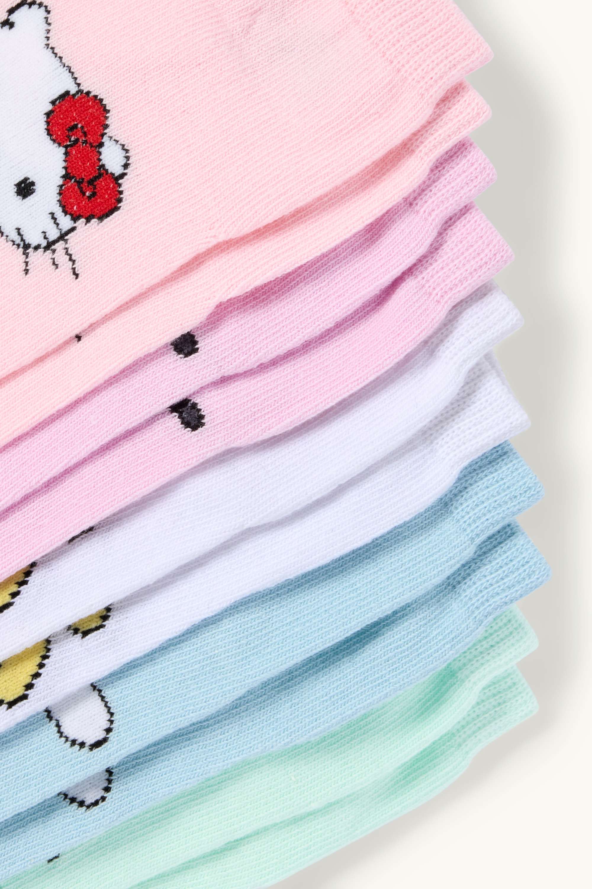 Multipack of 5 - Hello Kitty and Friends - socks with motif multicoloured