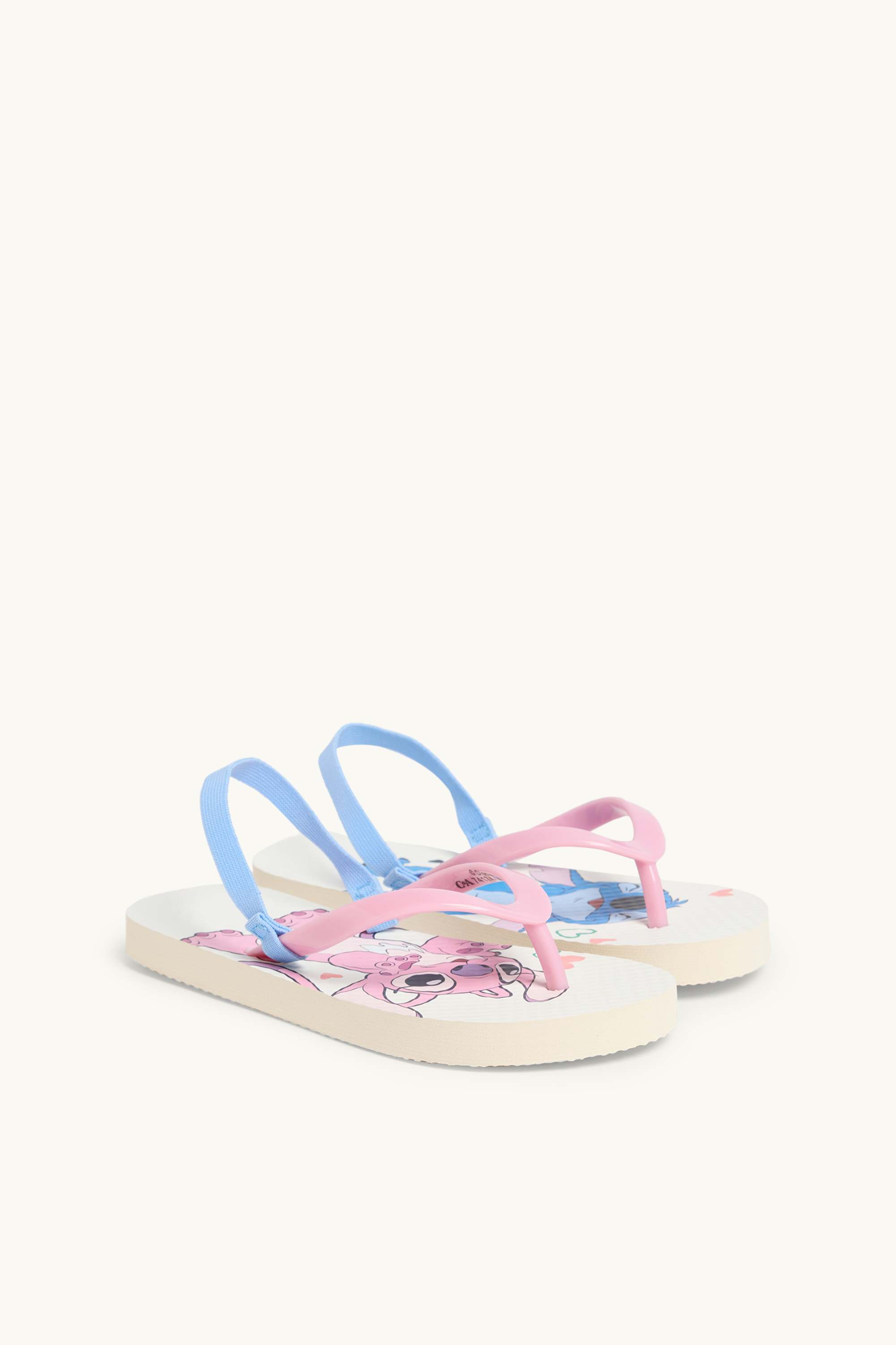 Lilo & Stitch - beach sandals rose / light blue