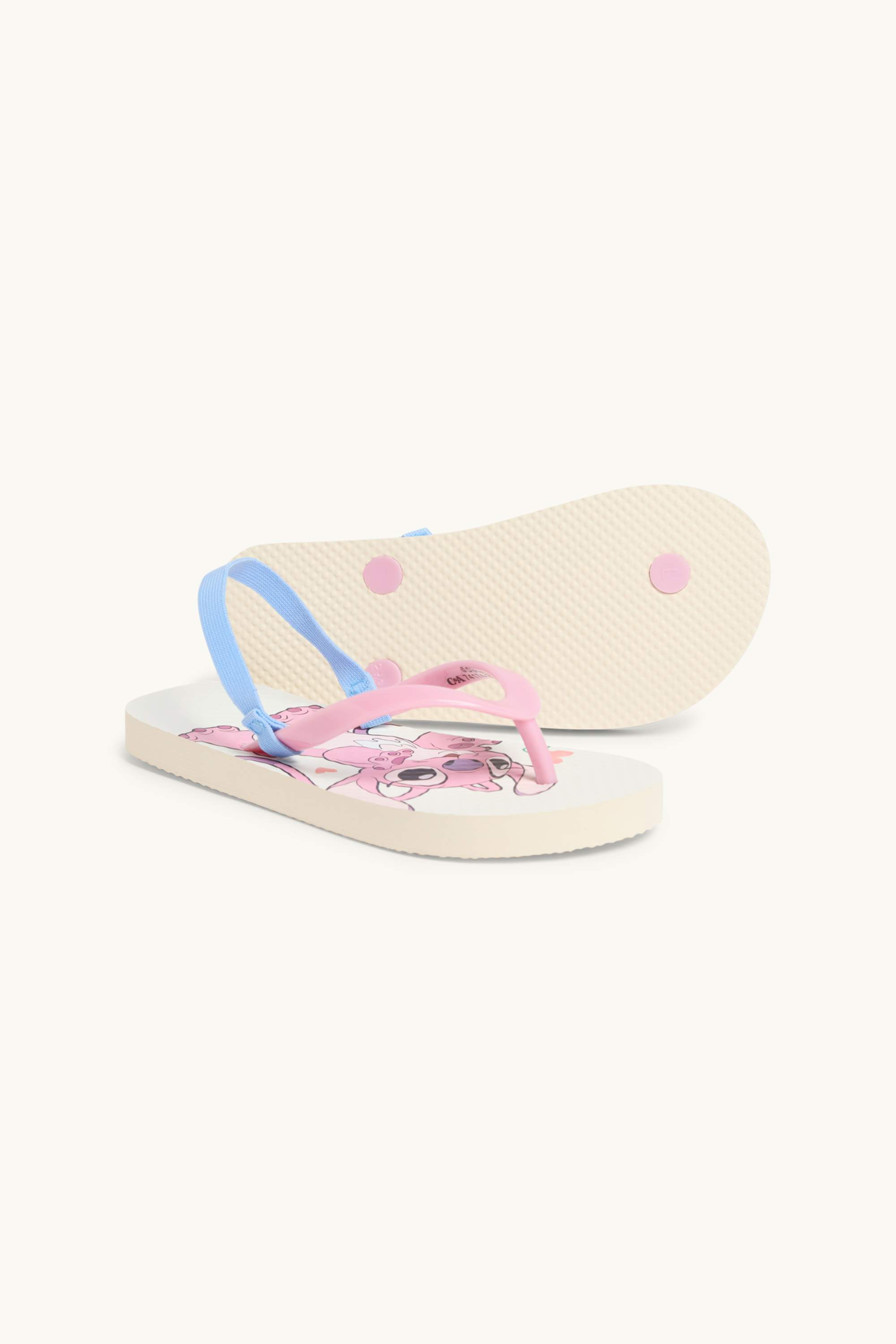 Lilo & Stitch - beach sandals rose / light blue