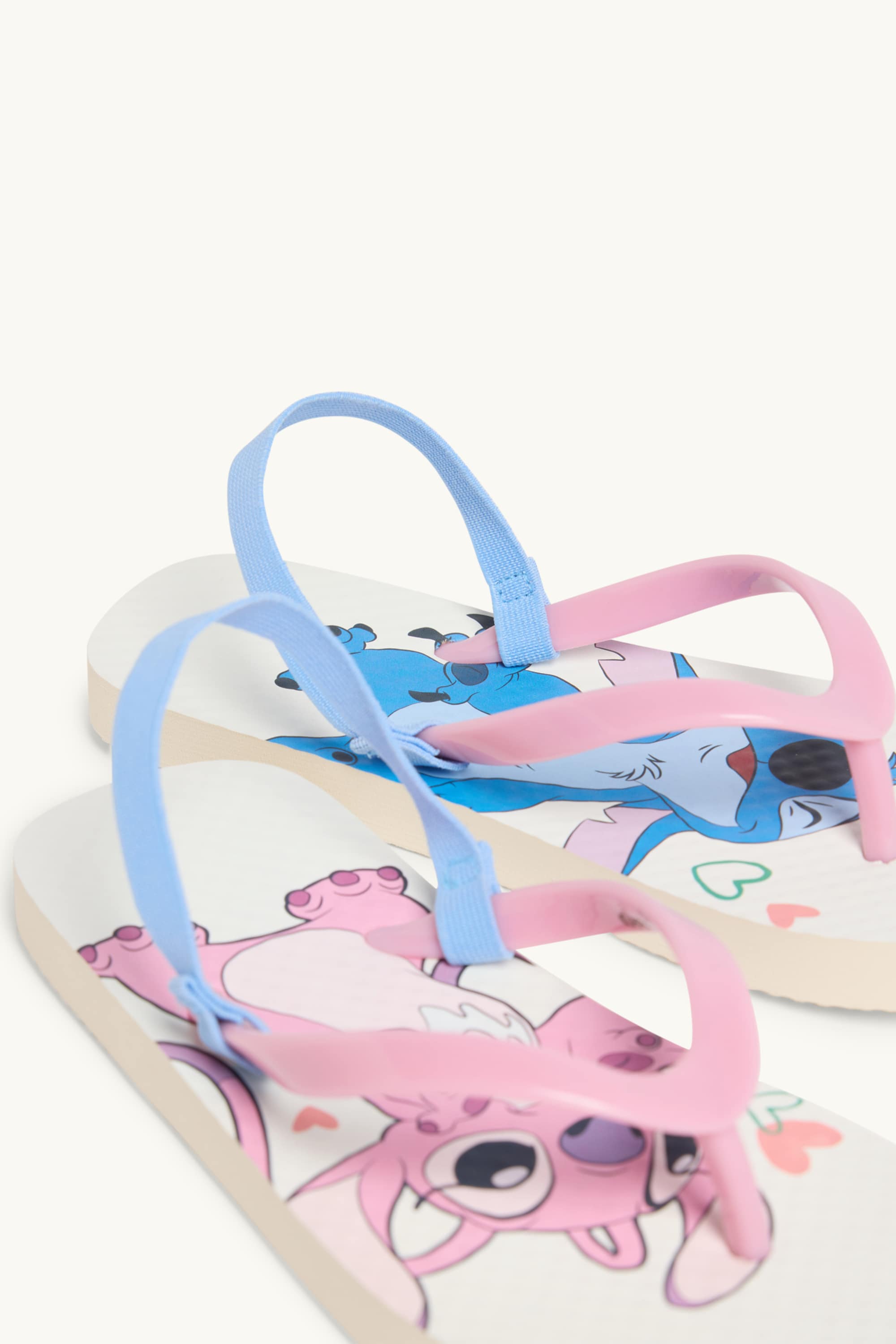 Lilo & Stitch - beach sandals rose / light blue