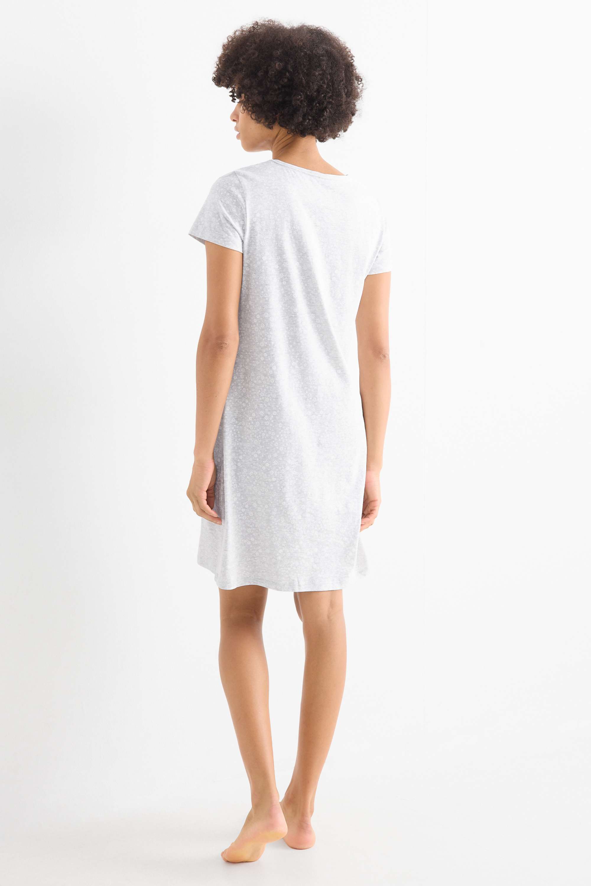 Nightdress light gray