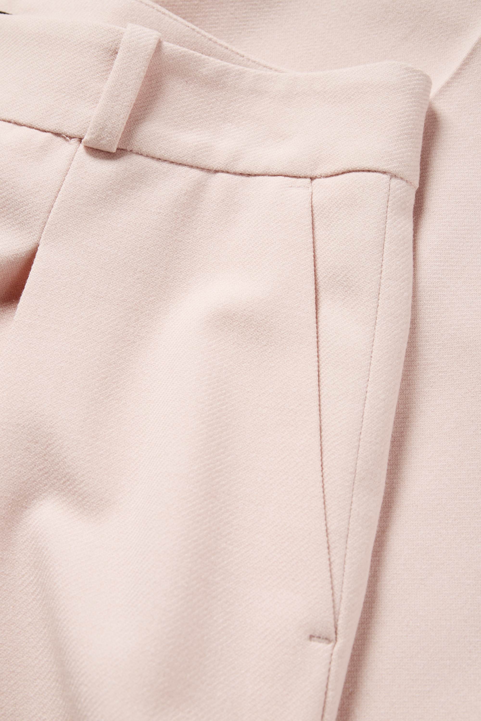 Business trousers - high-rise waist - regular fit rose