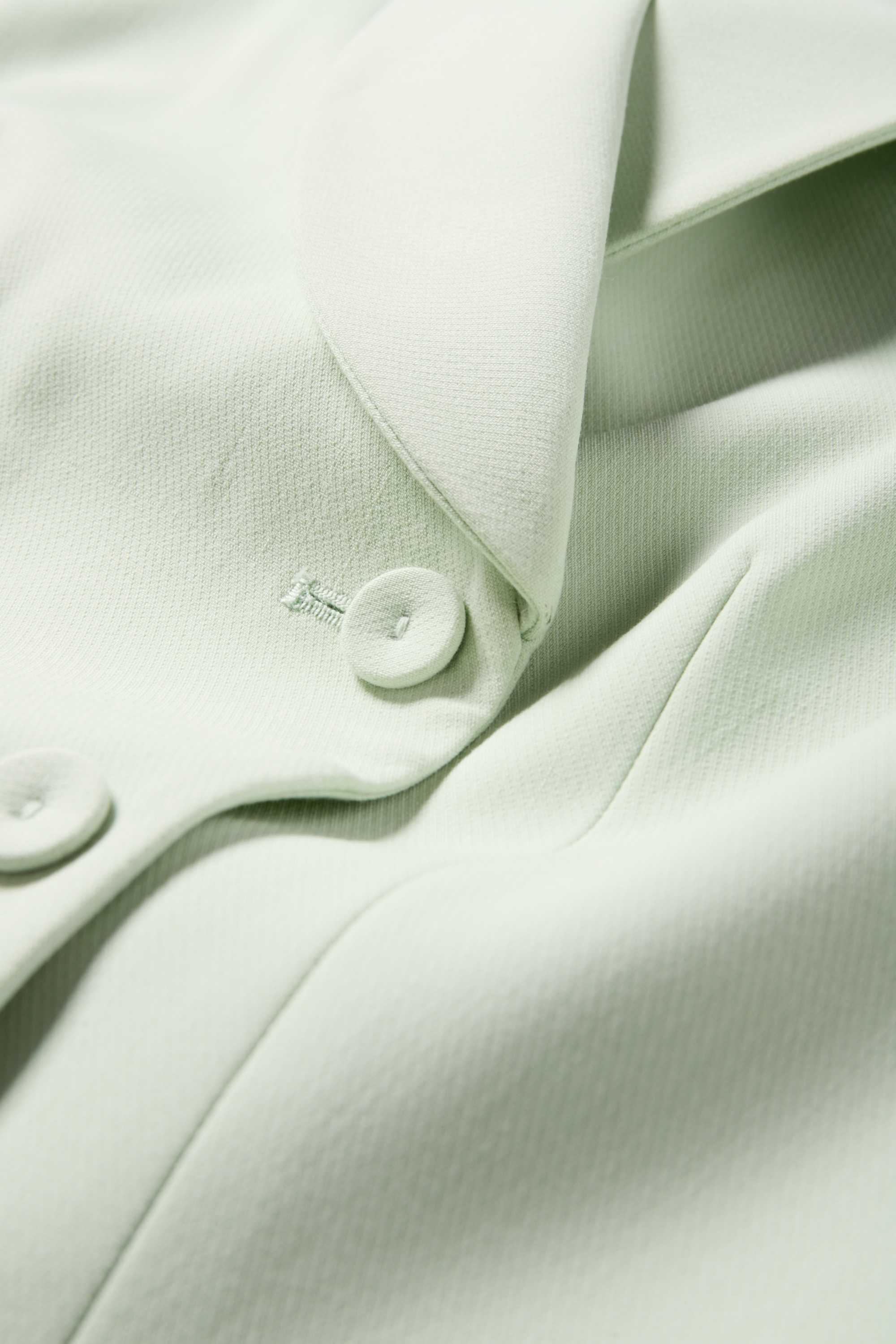 Business waistcoat - fitted mint green