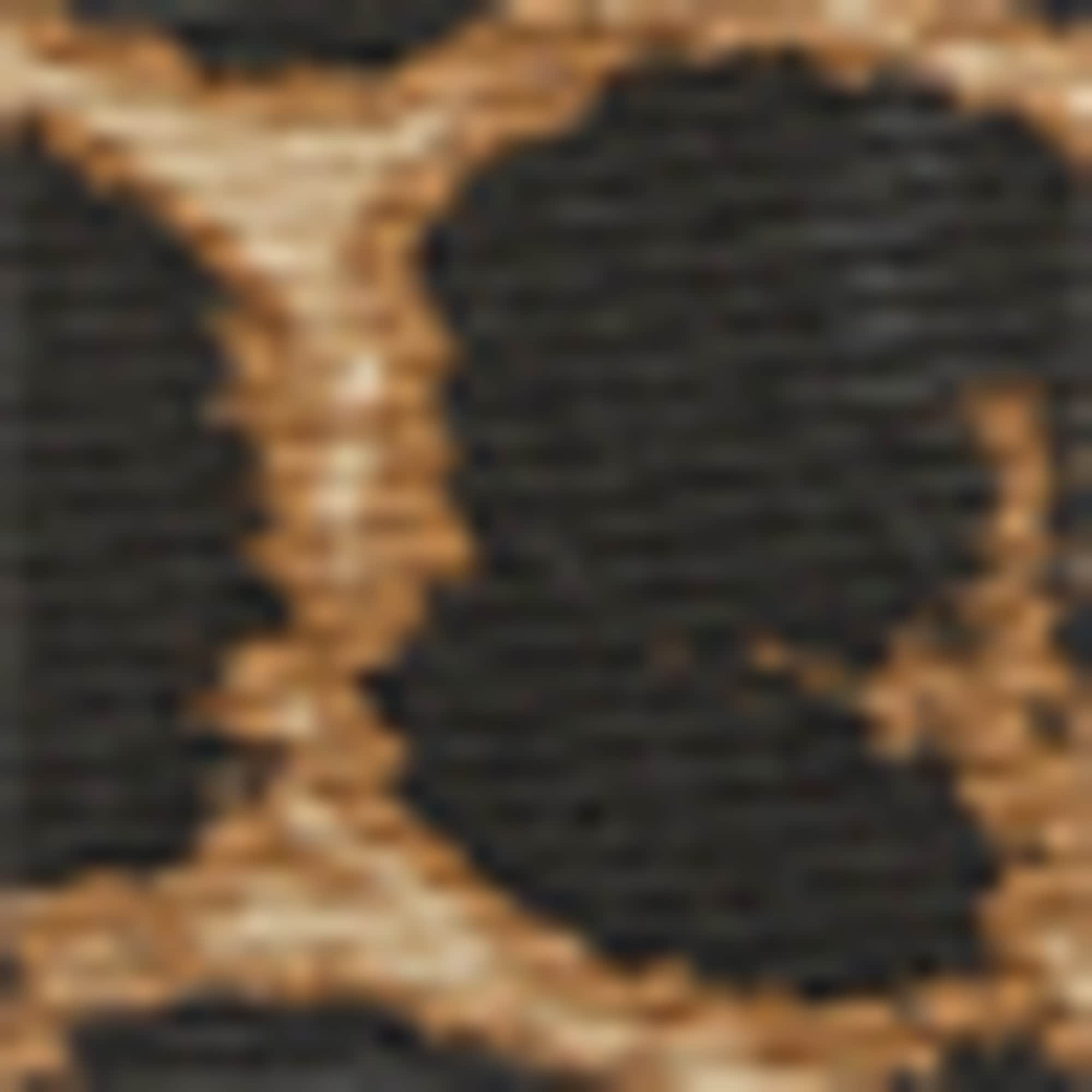 Trainers - leopard print black / beige