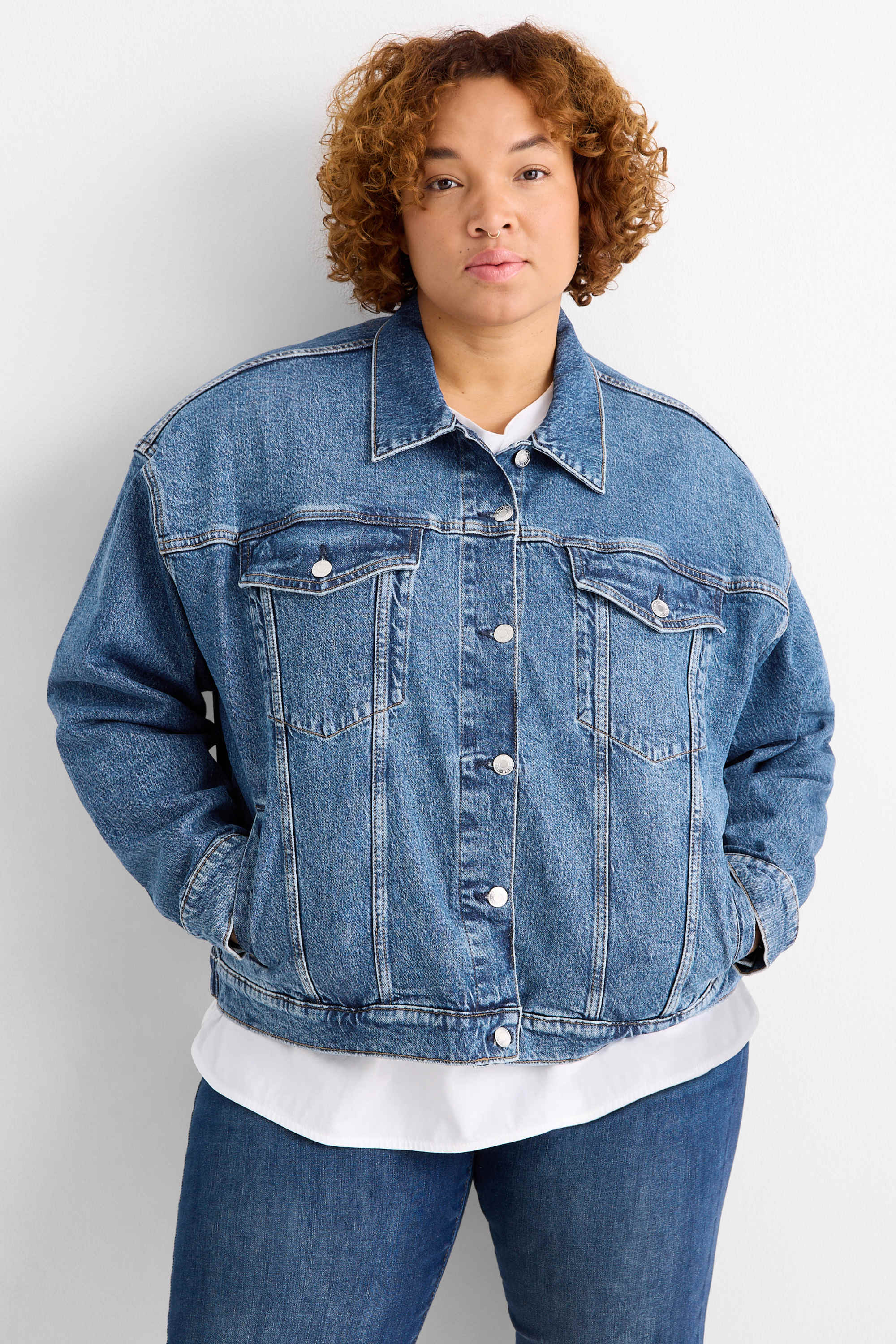 Denim jacket blue denim