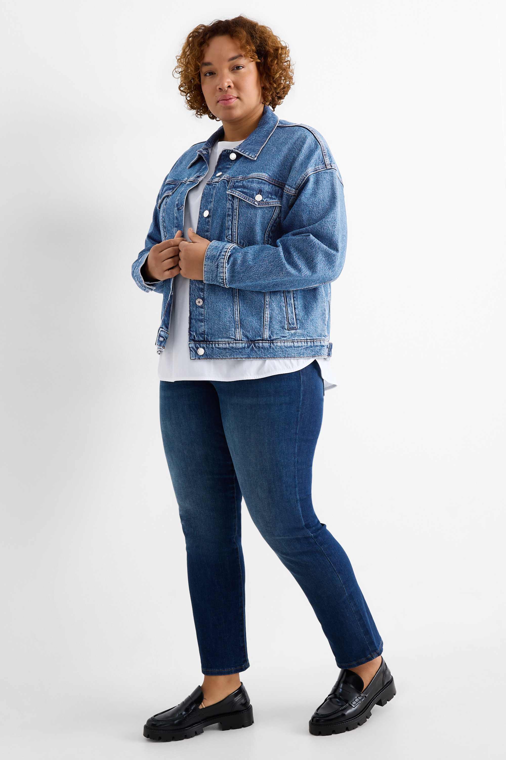 Denim jacket blue denim