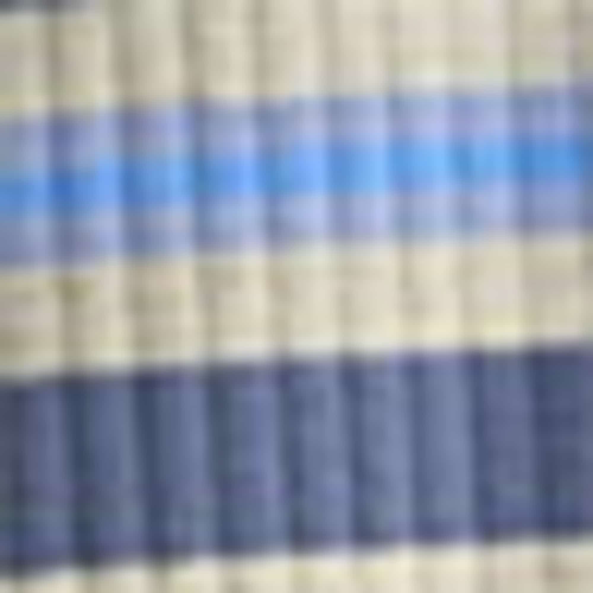 Short pyjamas - 2 piece blue / white