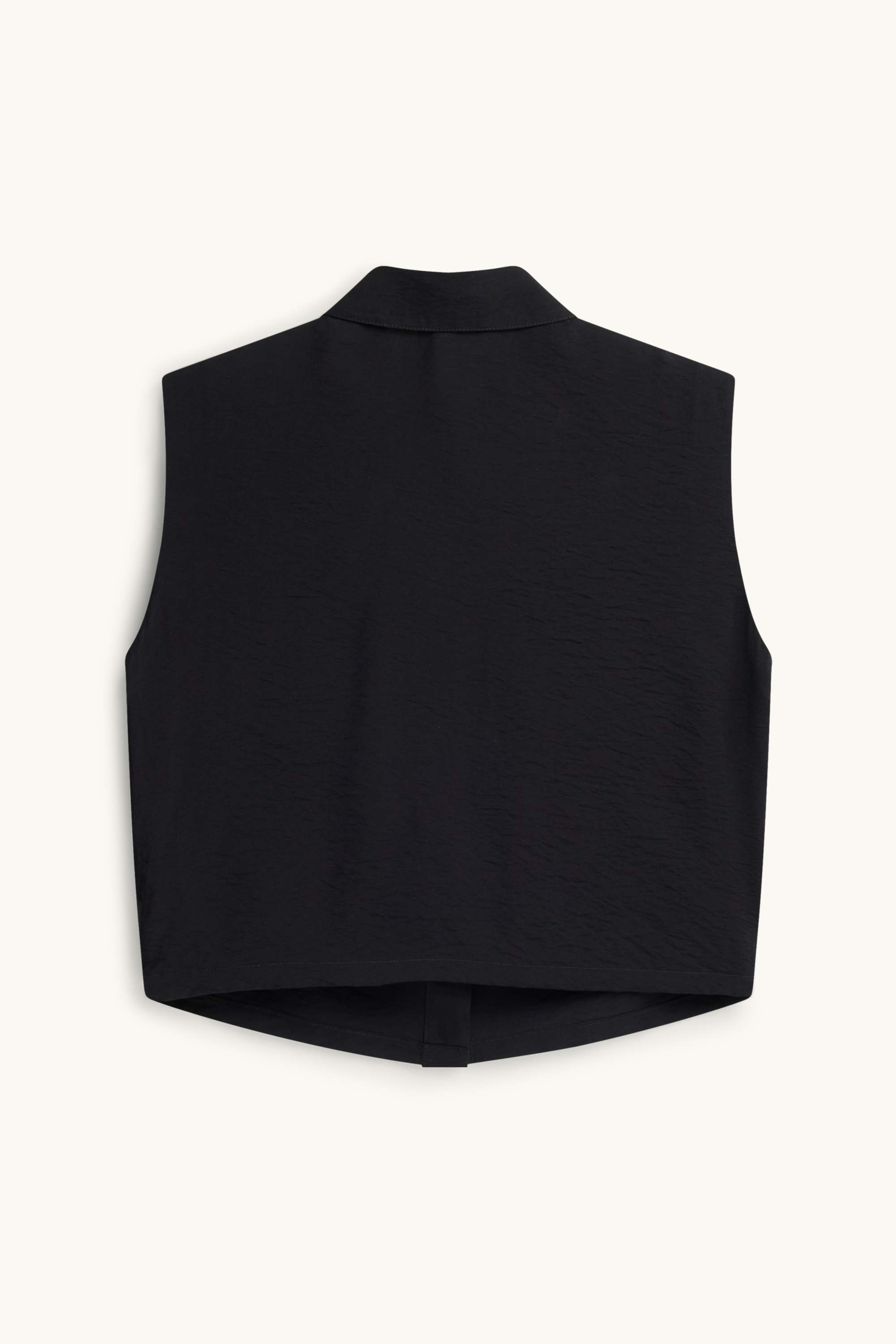 Waistcoat - textured black