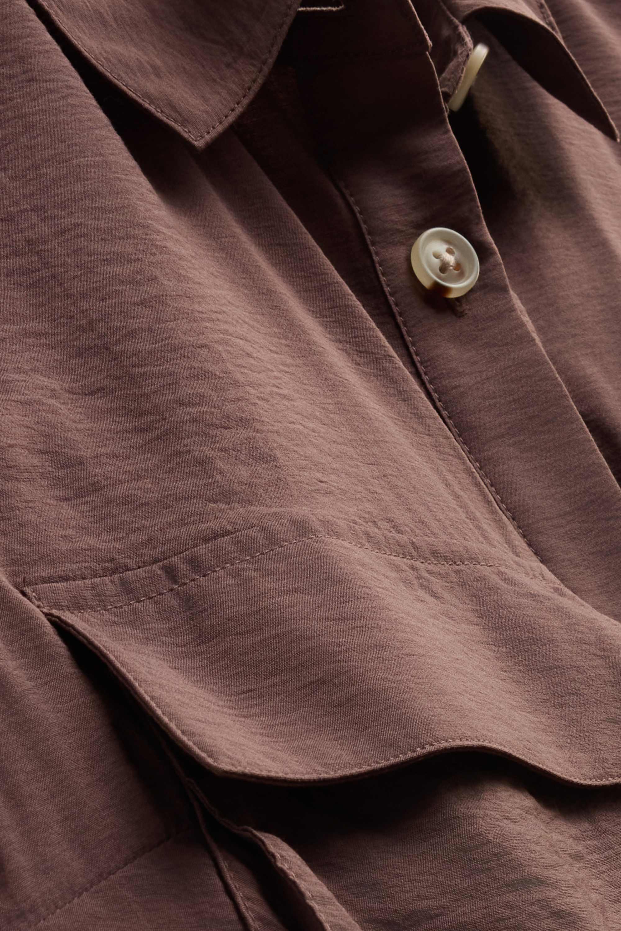 Waistcoat - textured brown