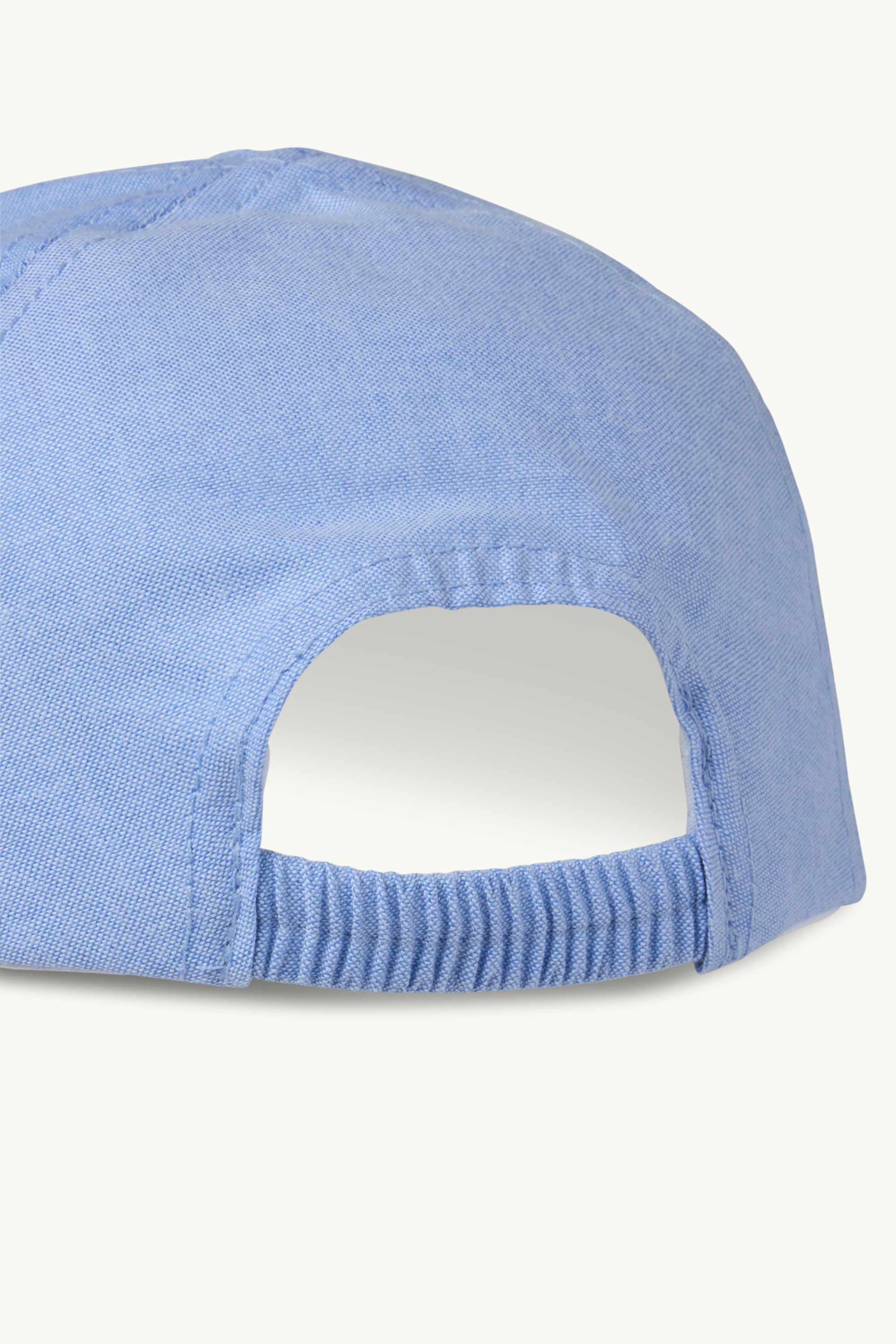 Teddy bear - baby cap light blue