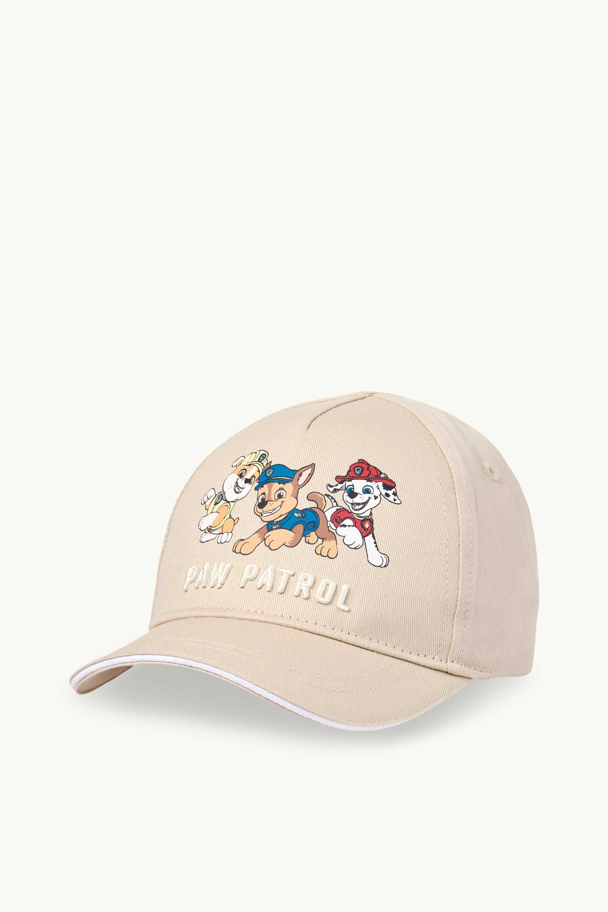 PAW Patrol - Chase, Marshall, Rubble - baby cap light beige