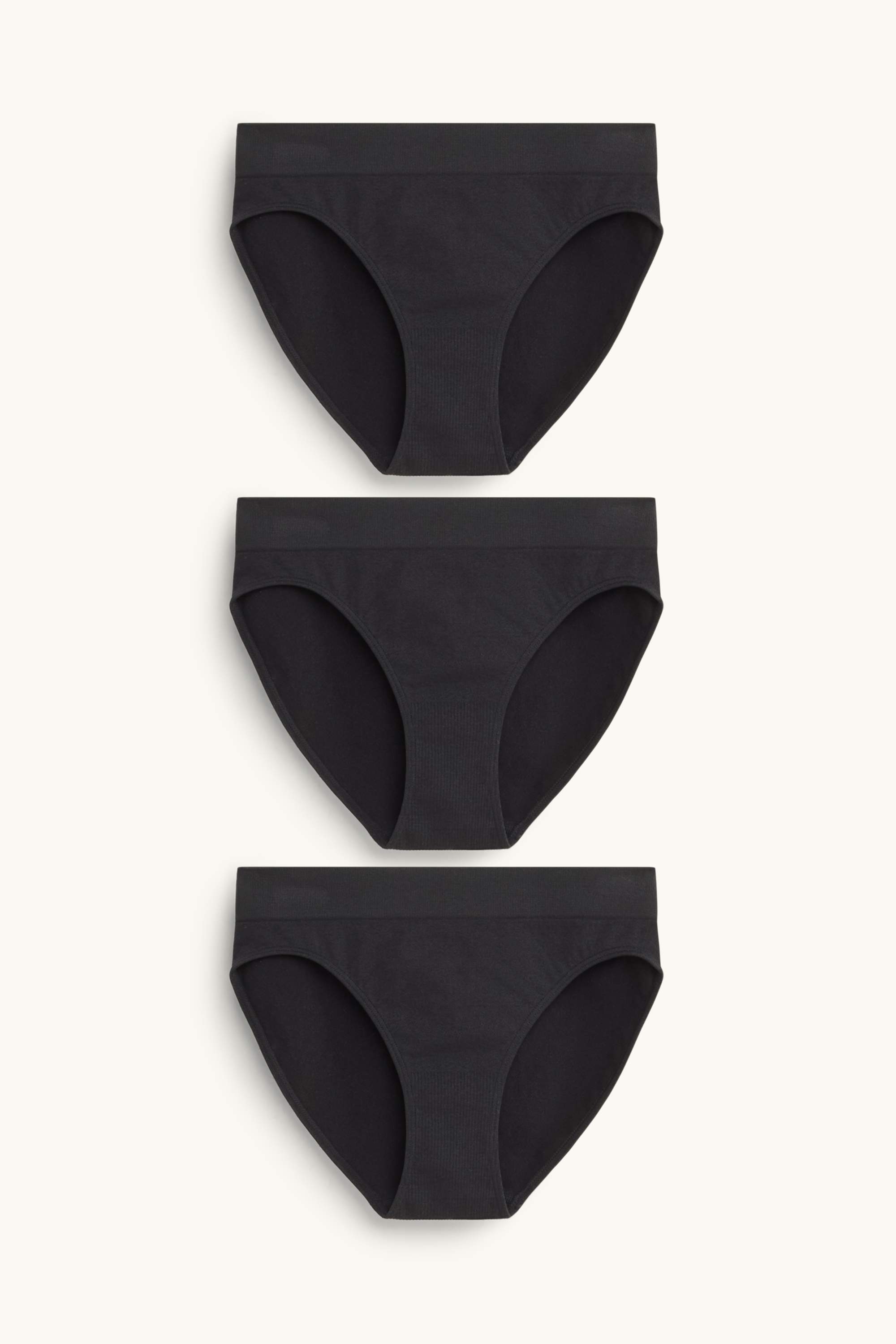 Multipack of 3 - briefs - seamless black