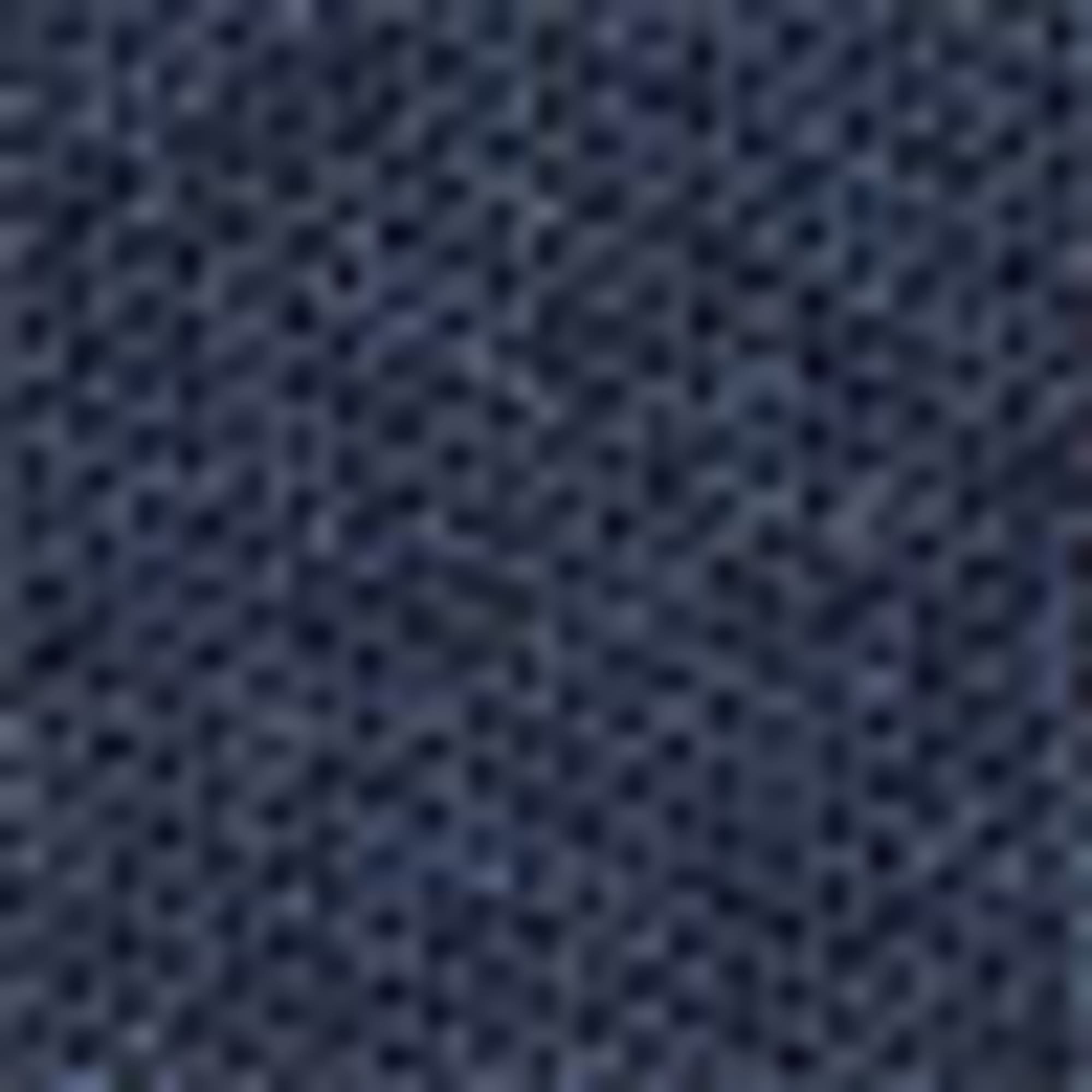 Knitted polo shirt - regular fit - textured dark blue