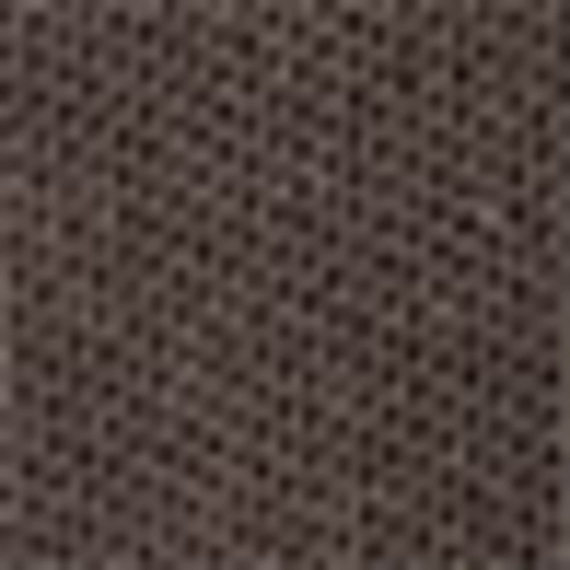 Knitted polo shirt - regular fit - textured brown
