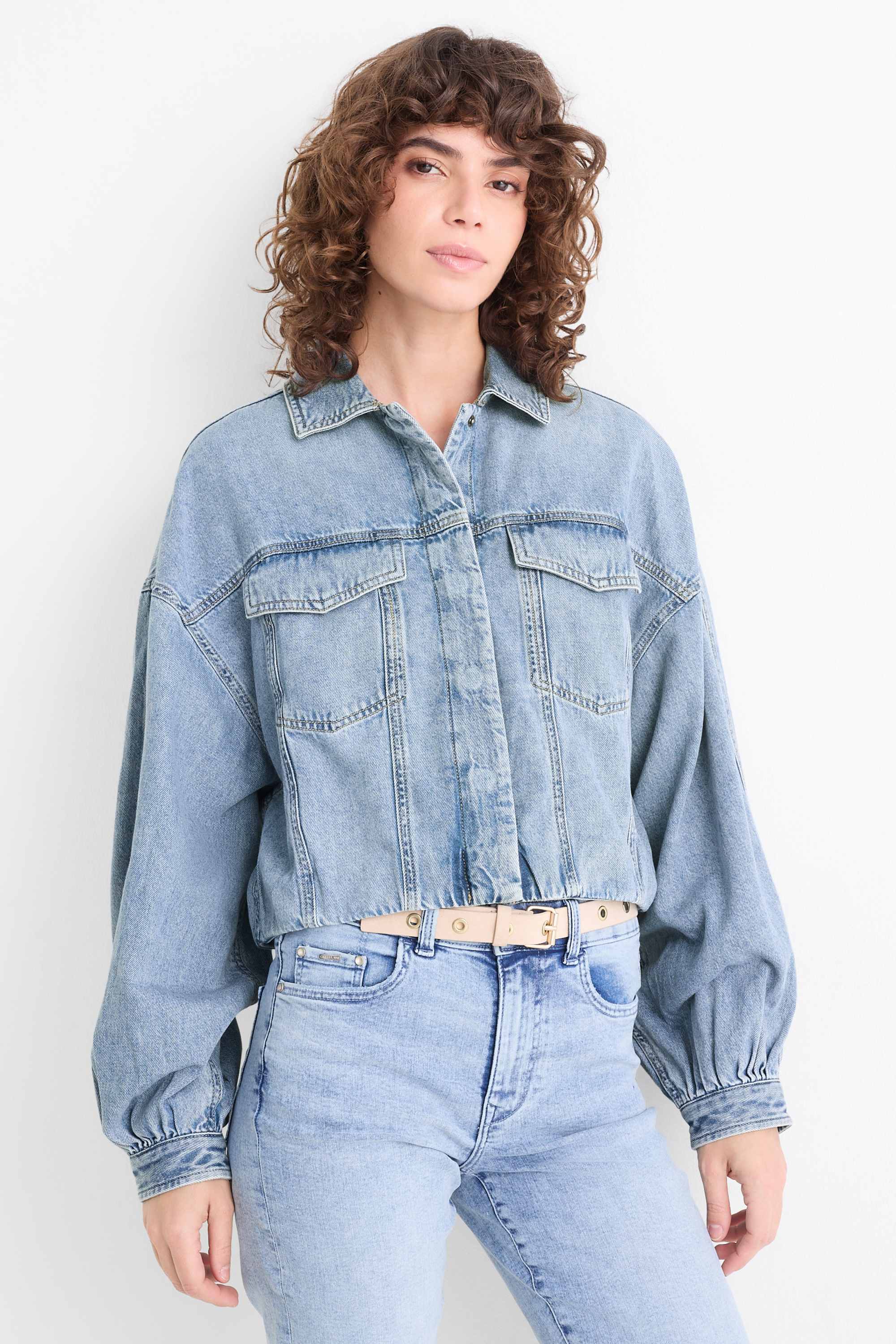 Denim jacket blue