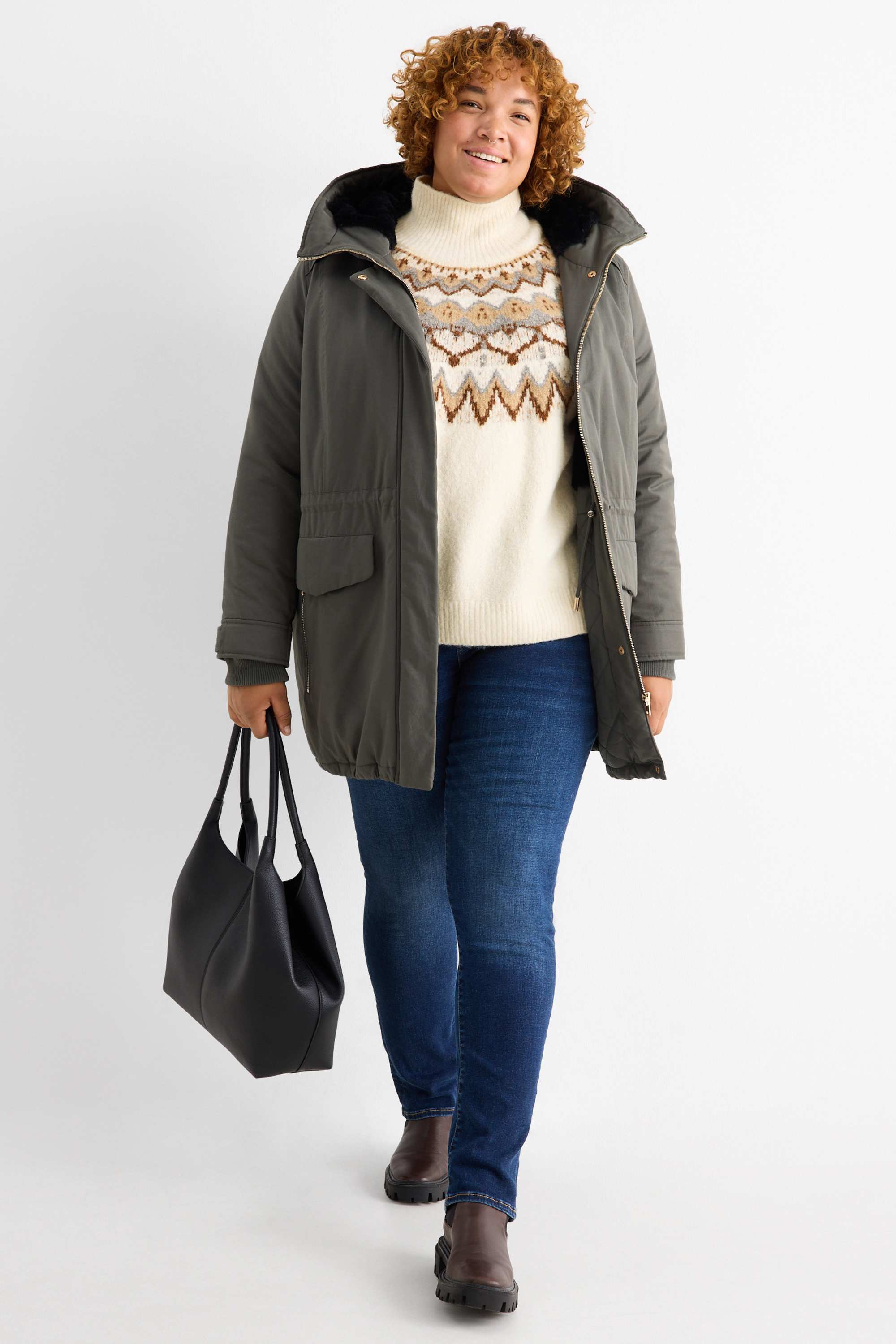 Jumper - patterned cremewhite