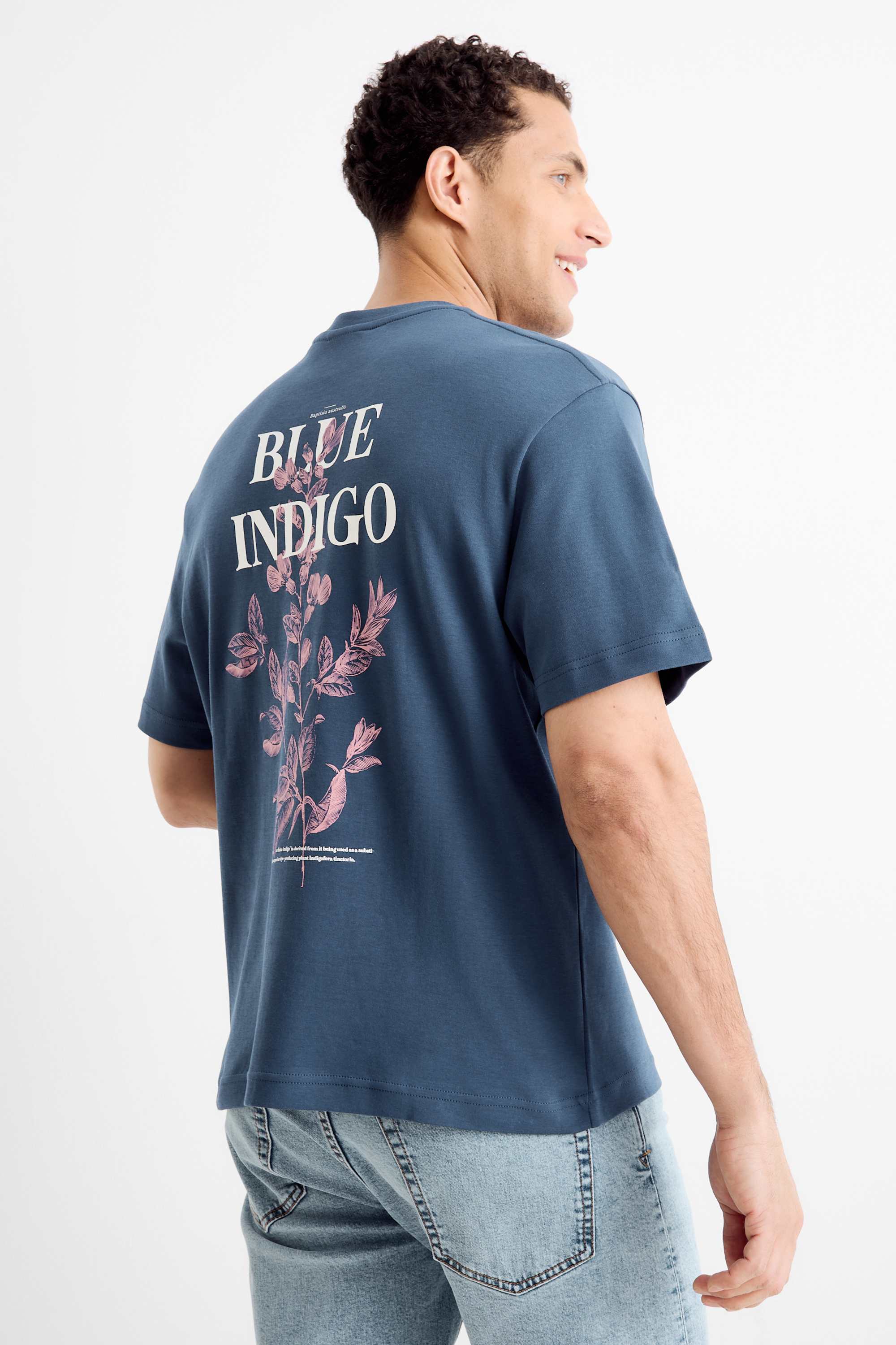 T-shirt - oversized dark blue