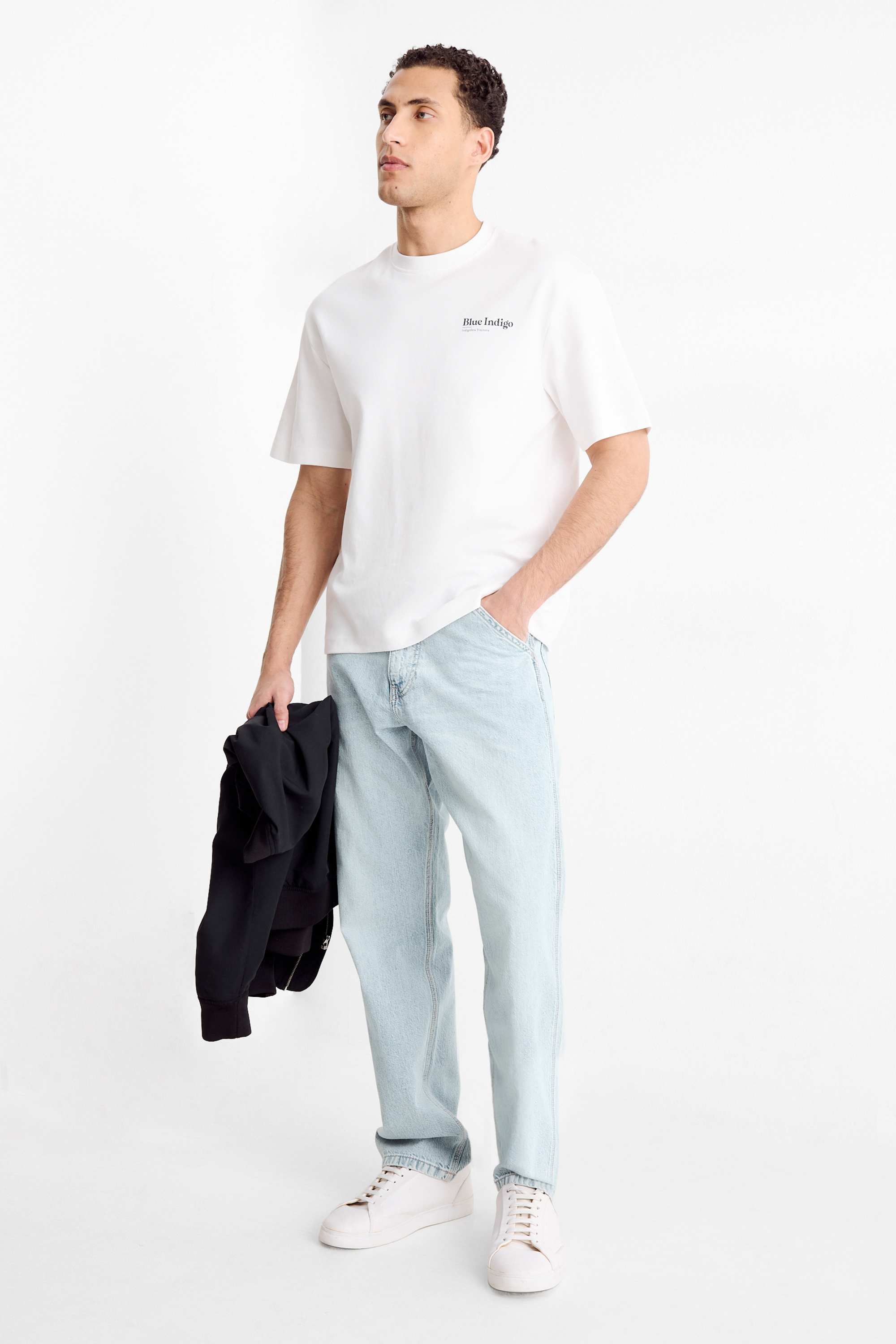 T-shirt - oversized white