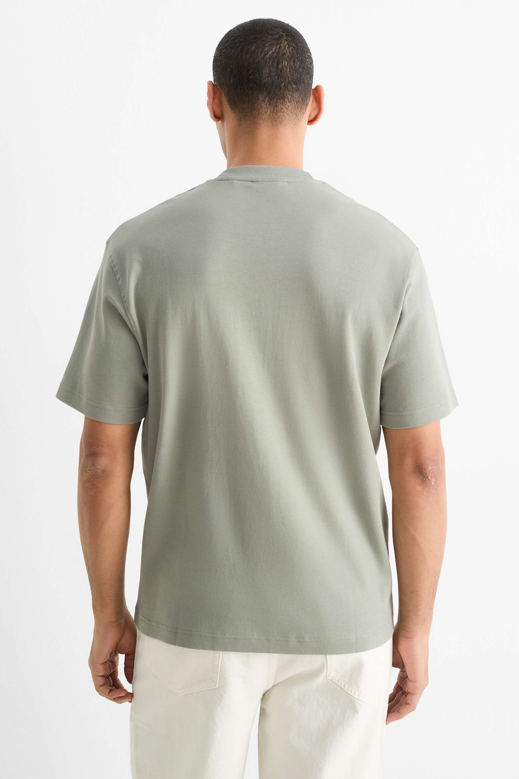 T-shirt - relaxed fit green