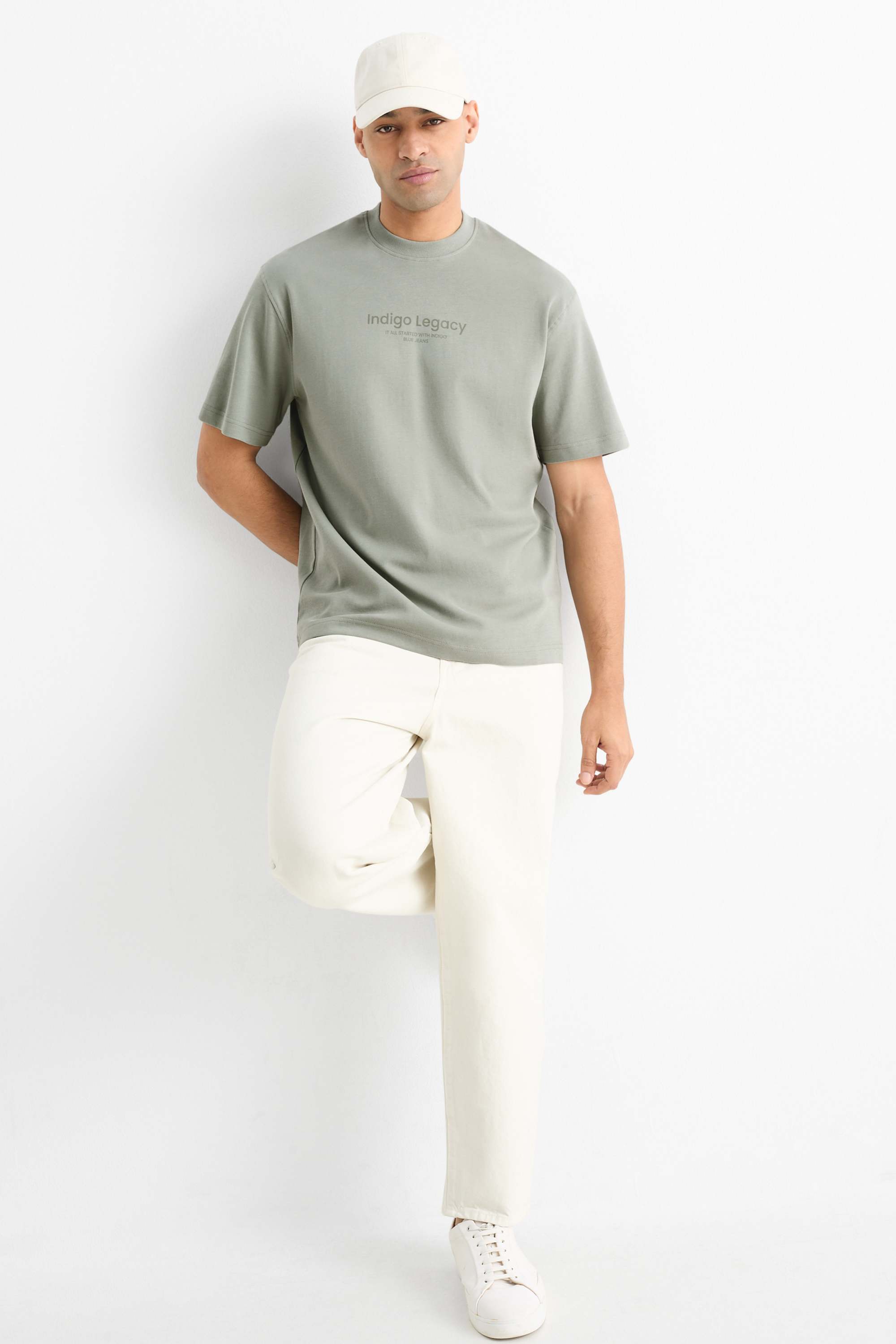 T-shirt - relaxed fit green