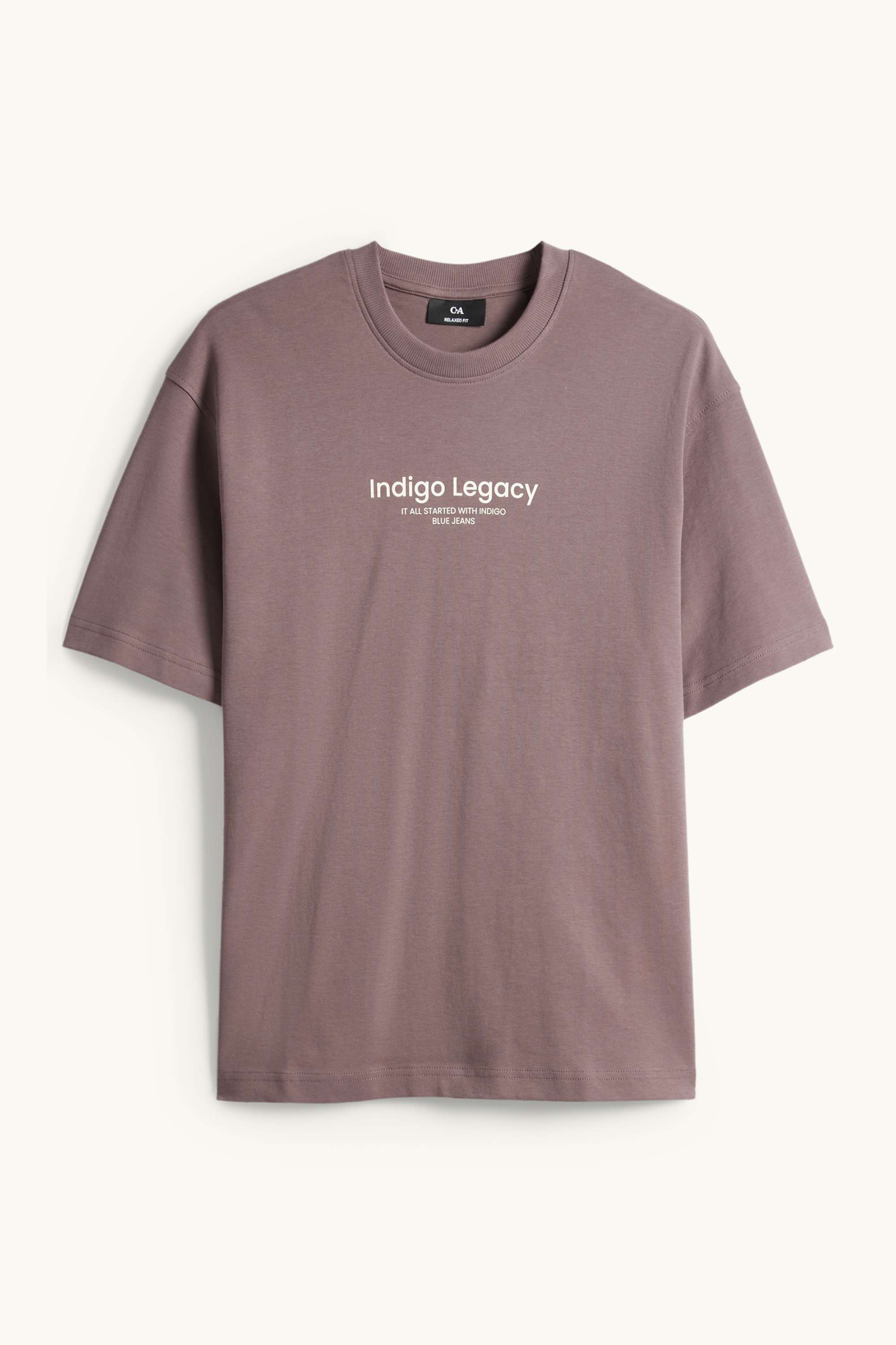T-shirt - relaxed fit brown