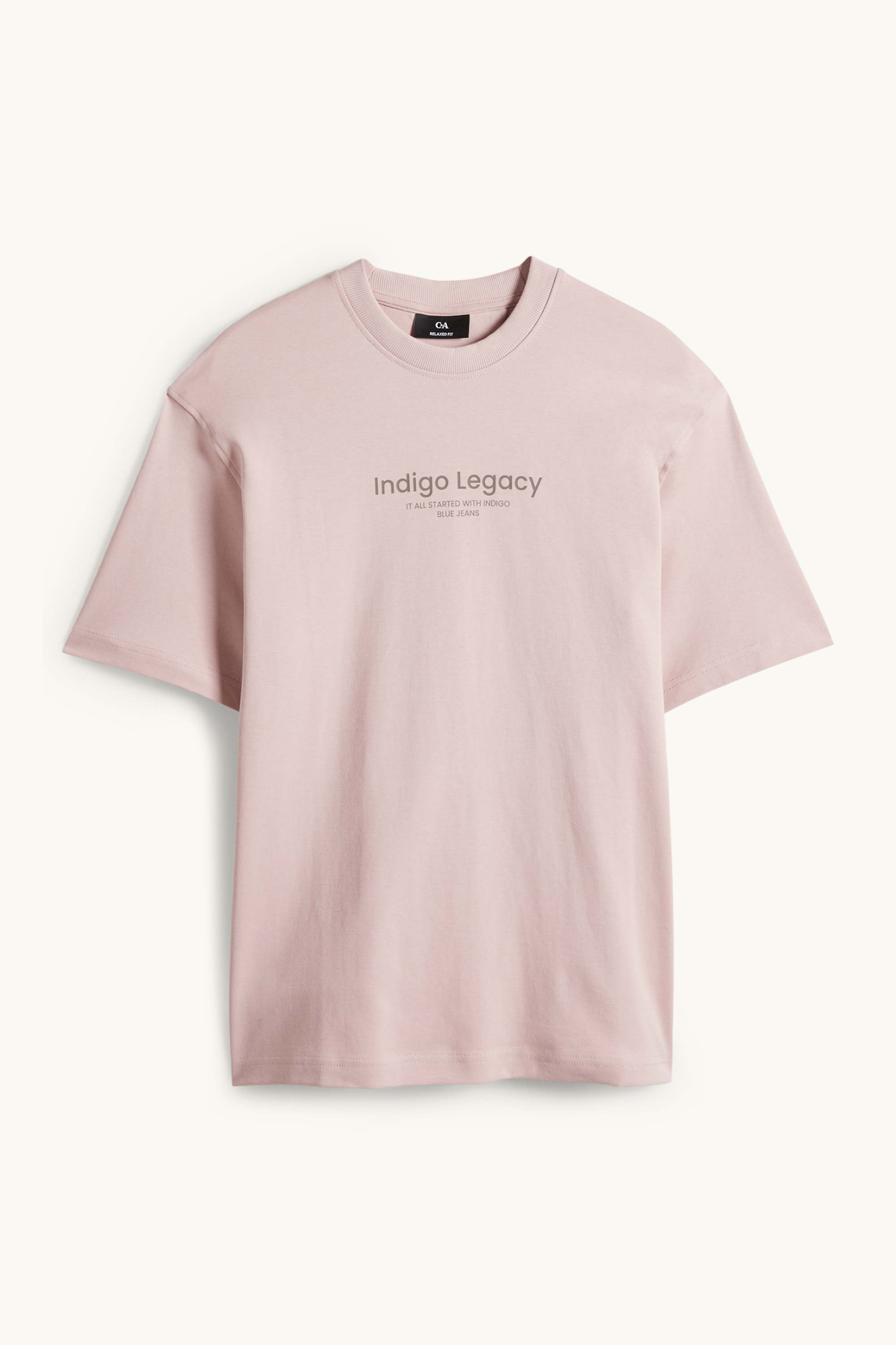 T-shirt - relaxed fit pink
